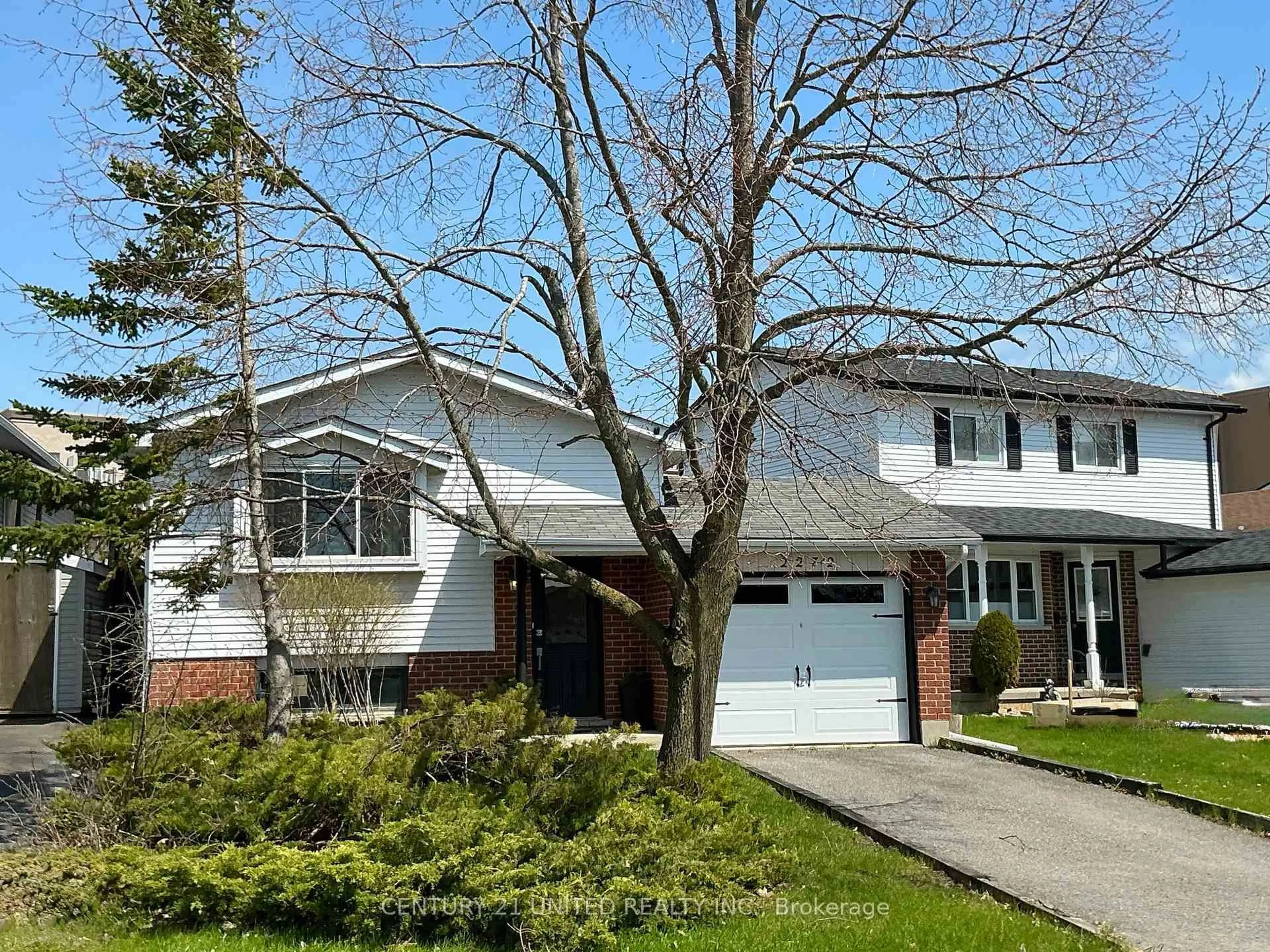 Home with vinyl exterior material, street for 2272 Inglewood Rd, Peterborough Ontario K9K 2G3