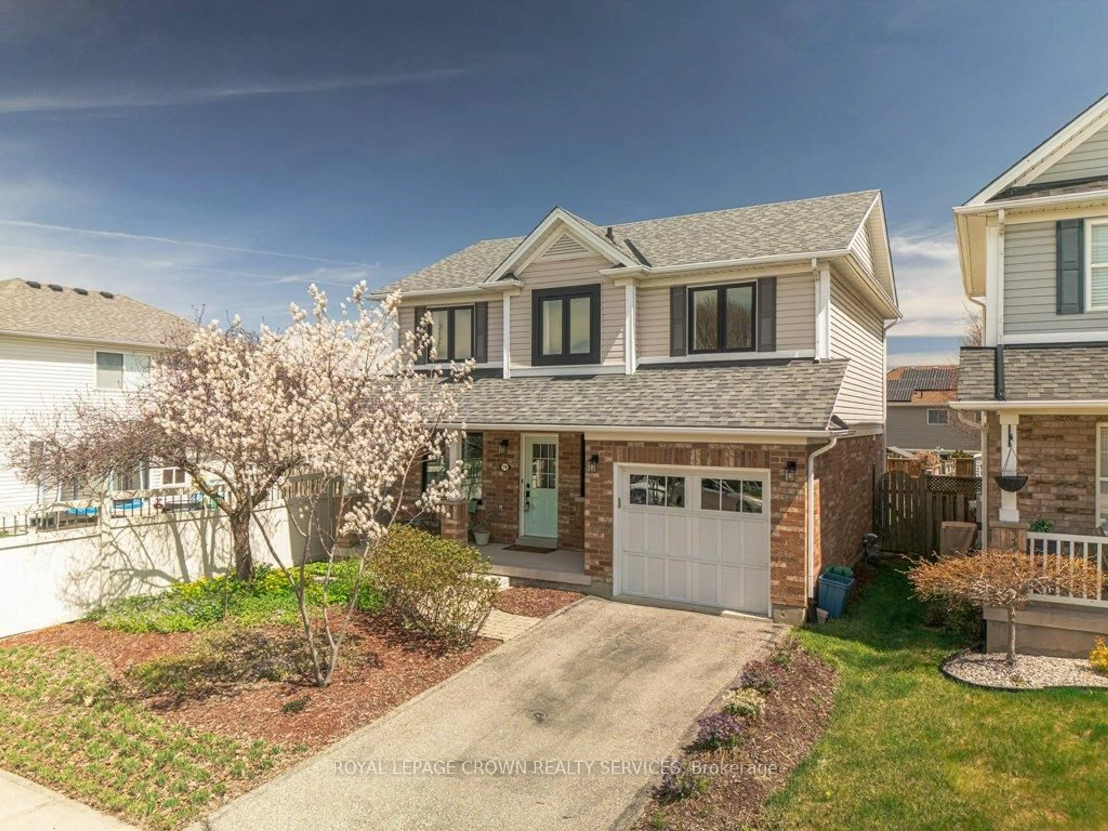 Home with brick exterior material, street for 79 Gaydon Way, Brantford Ontario N3T 6M9