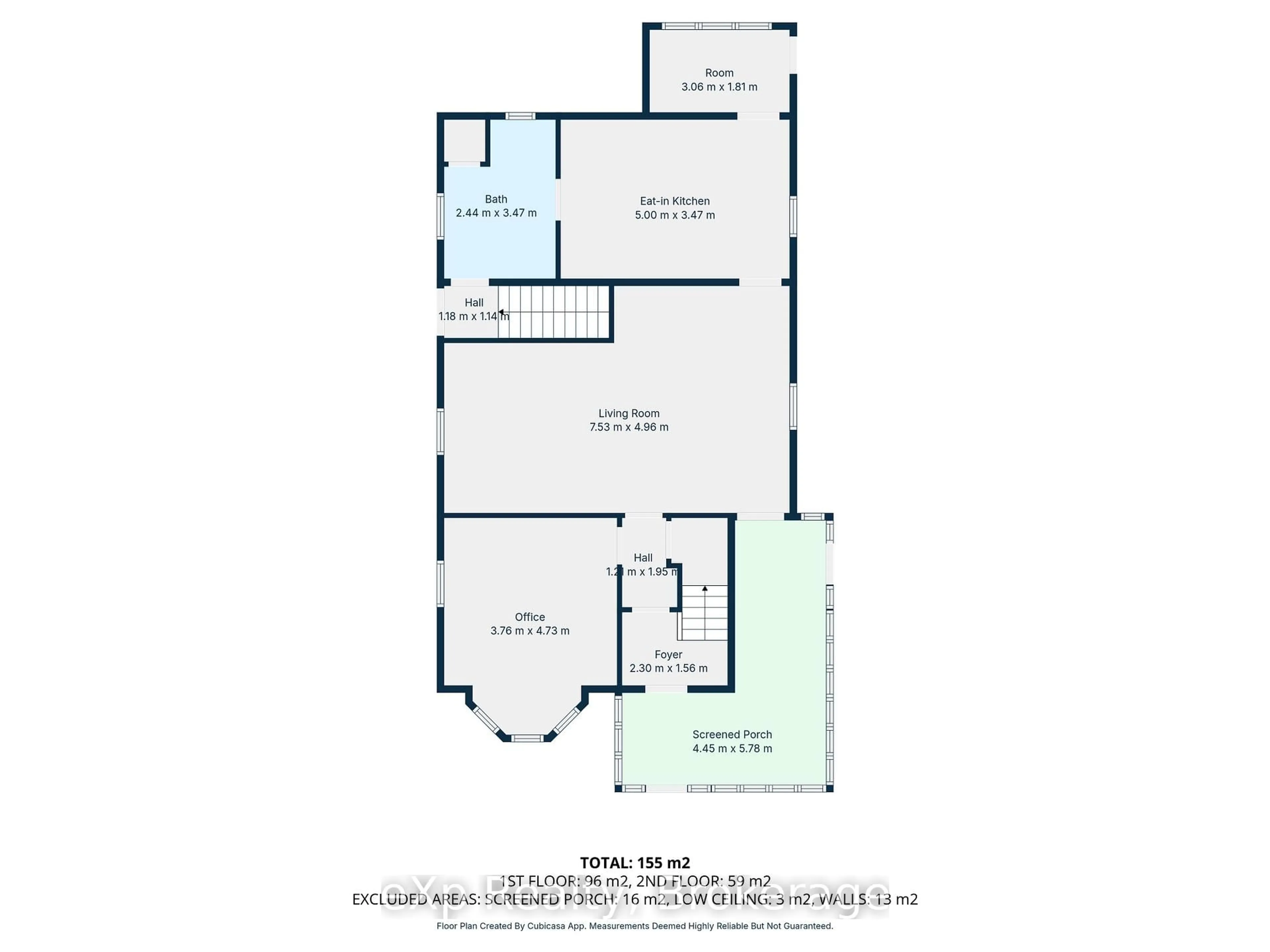 Floor plan for 572 9th Ave, Hanover Ontario N4N 2M8