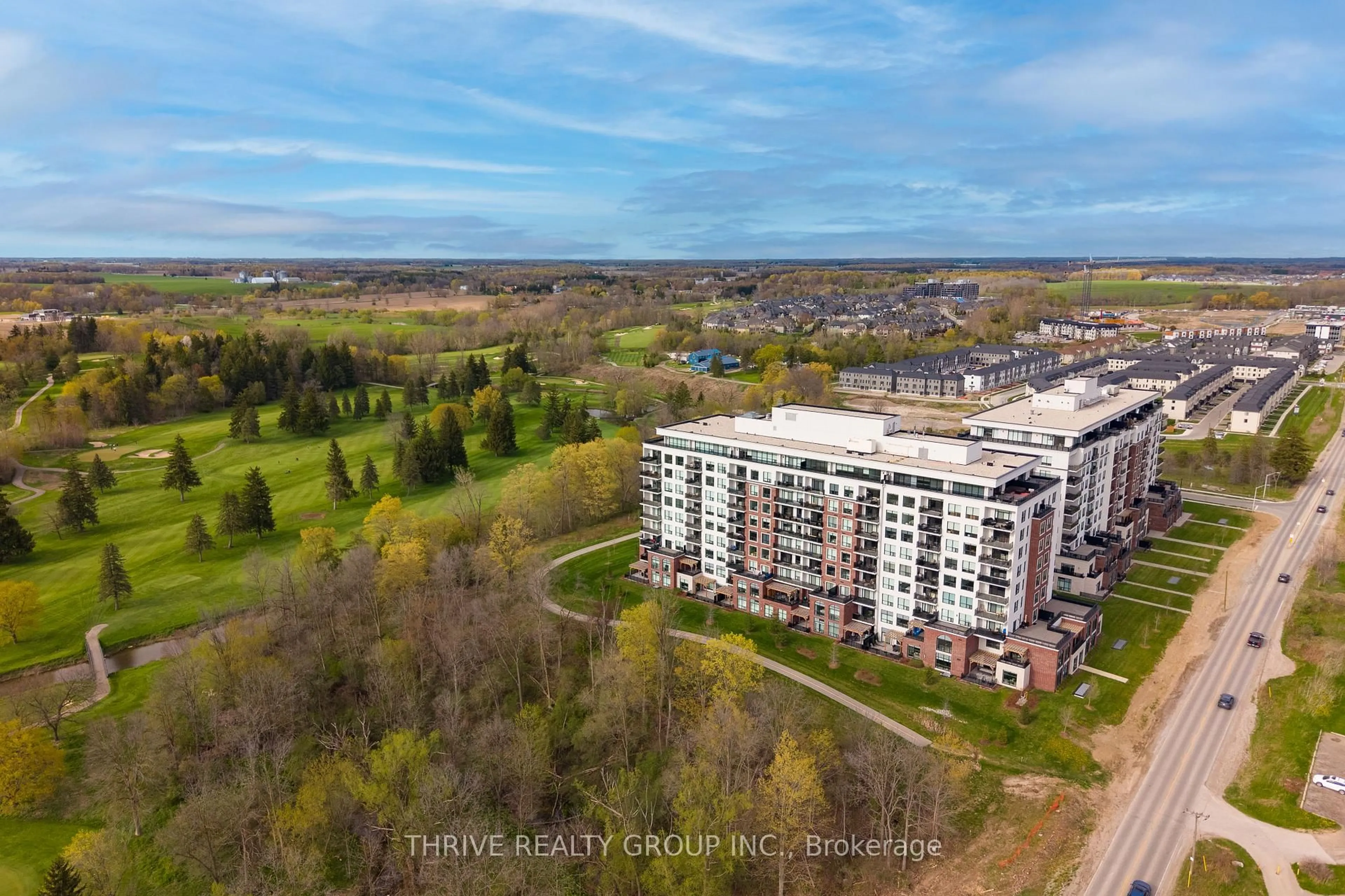 A pic from outside/outdoor area/front of a property/back of a property/a pic from drone, unknown for 460 Callaway Rd #104, London North Ontario N6G 0N8