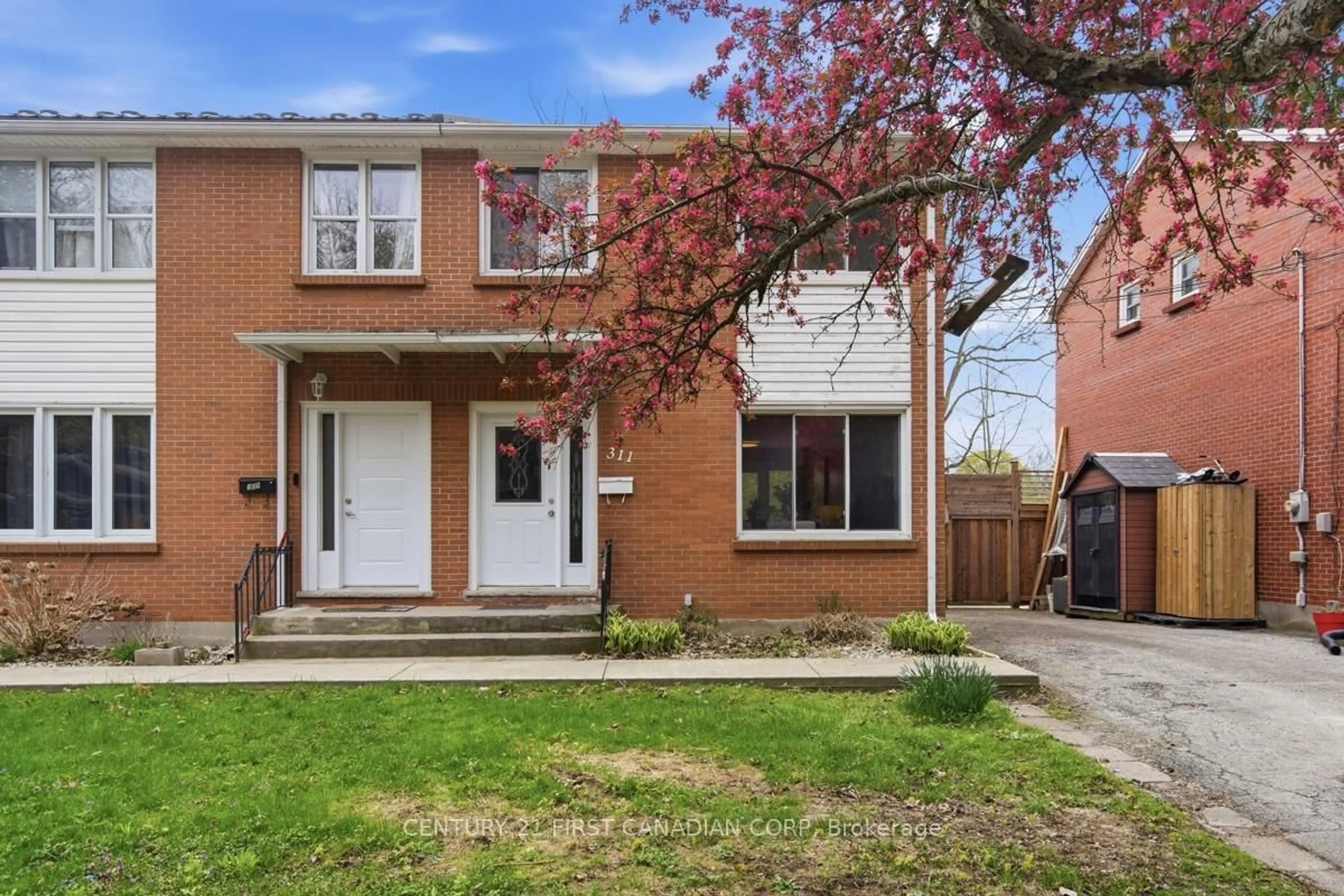 Home with brick exterior material, street for 311 Maurice St, London North Ontario N6H 1C7