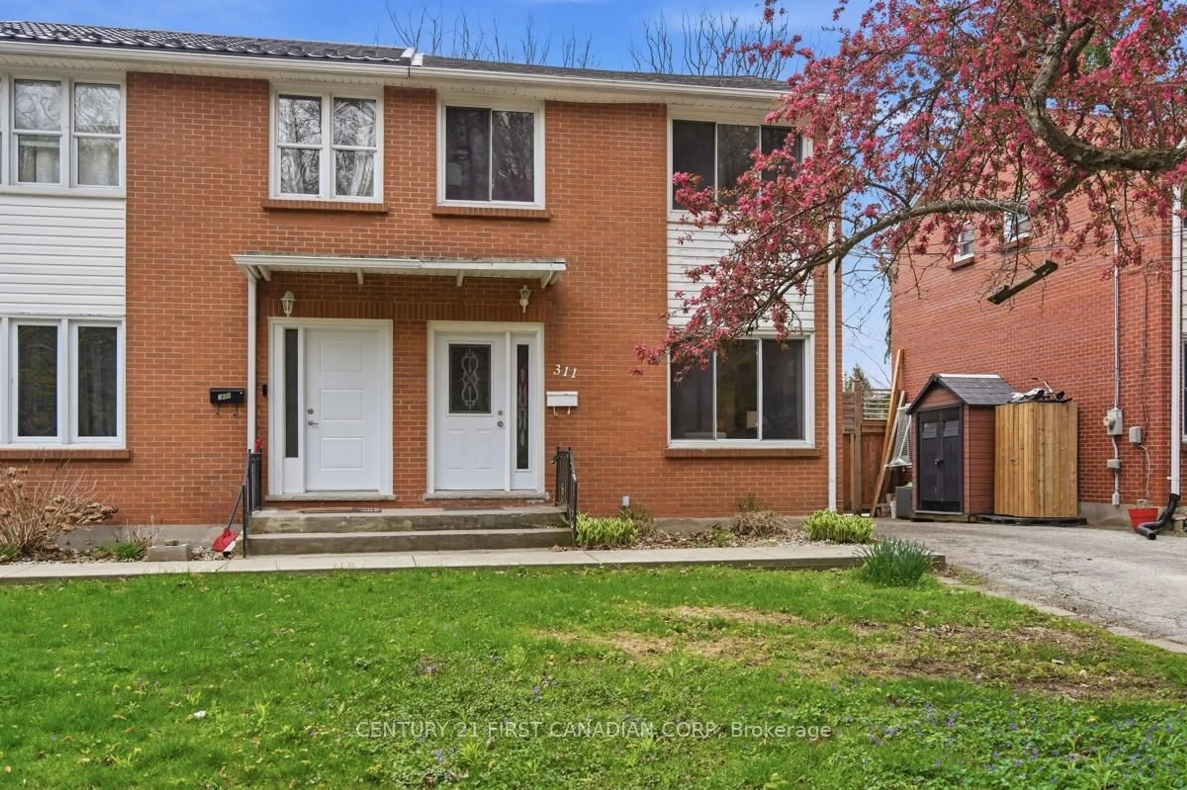 Home with brick exterior material, street for 311 Maurice St, London North Ontario N6H 1C7
