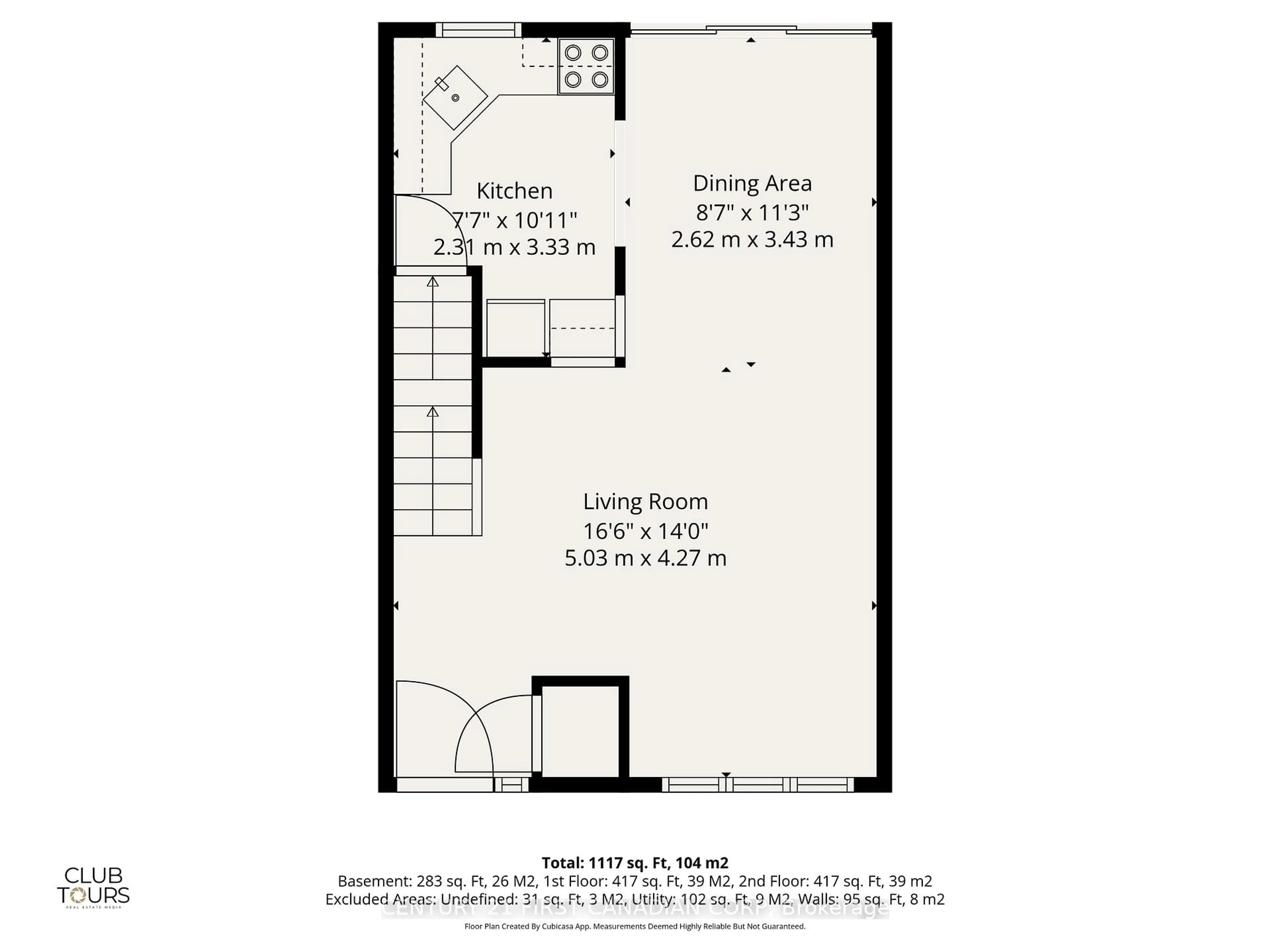 Floor plan for 311 Maurice St, London North Ontario N6H 1C7
