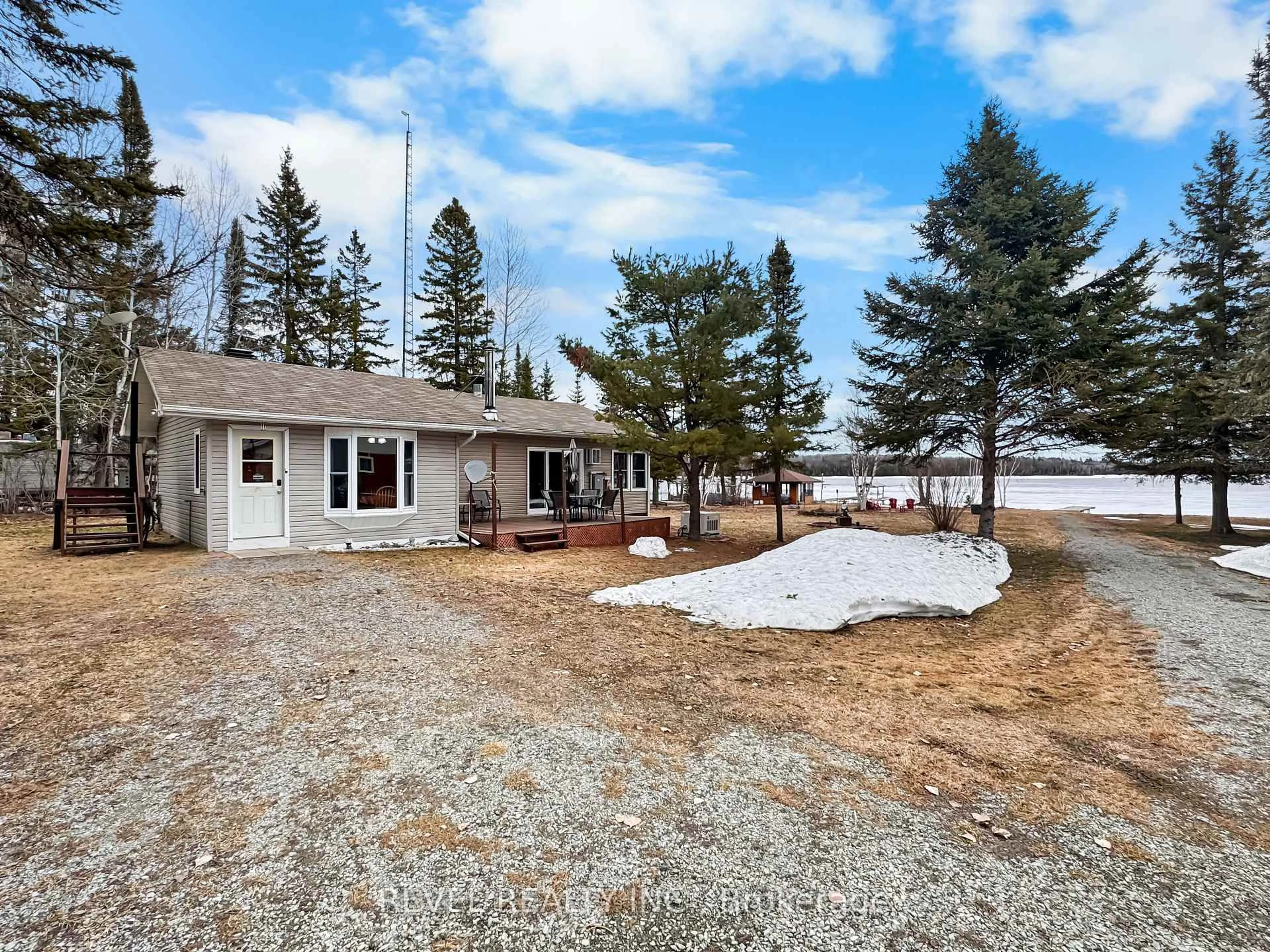 A pic from outside/outdoor area/front of a property/back of a property/a pic from drone, unknown for Lot 13 Horwood Lake Rd, Sudbury Remote Area Ontario P0M 1T0