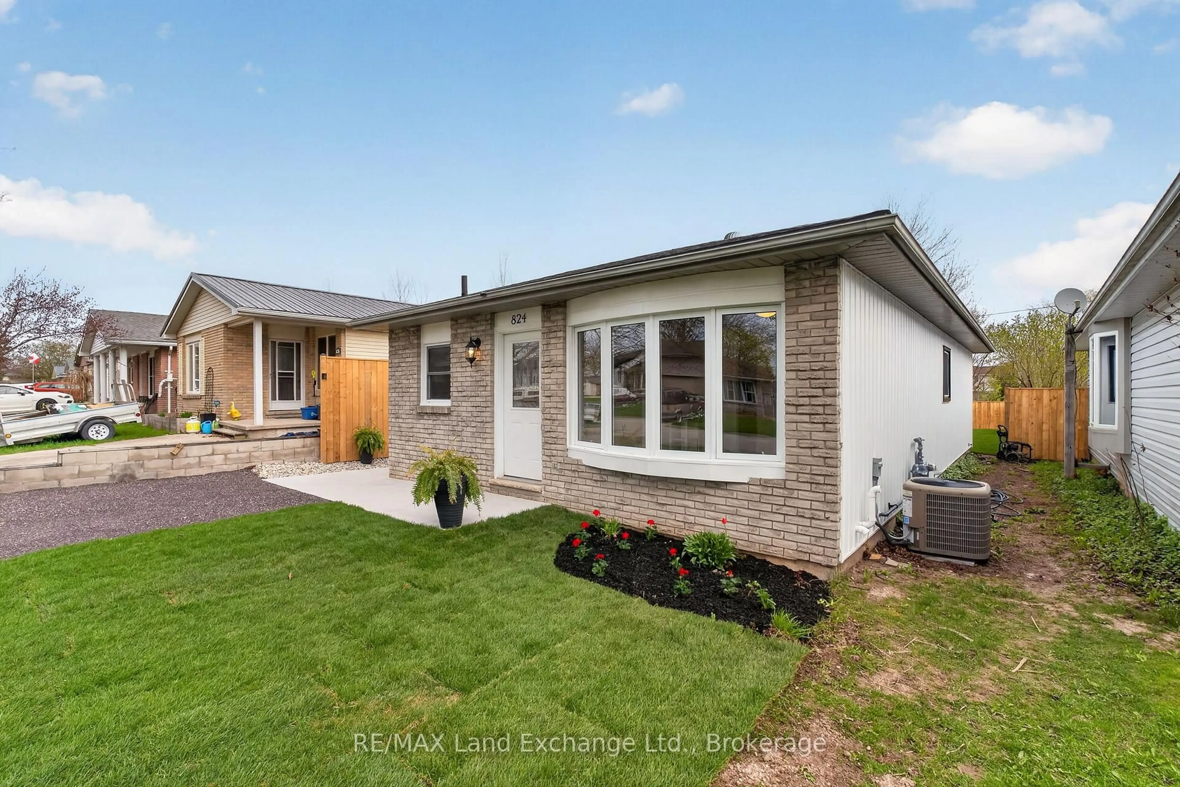 Home with brick exterior material, street for 824 Andrew Malcolm Dr, Kincardine Ontario N2Z 1M6
