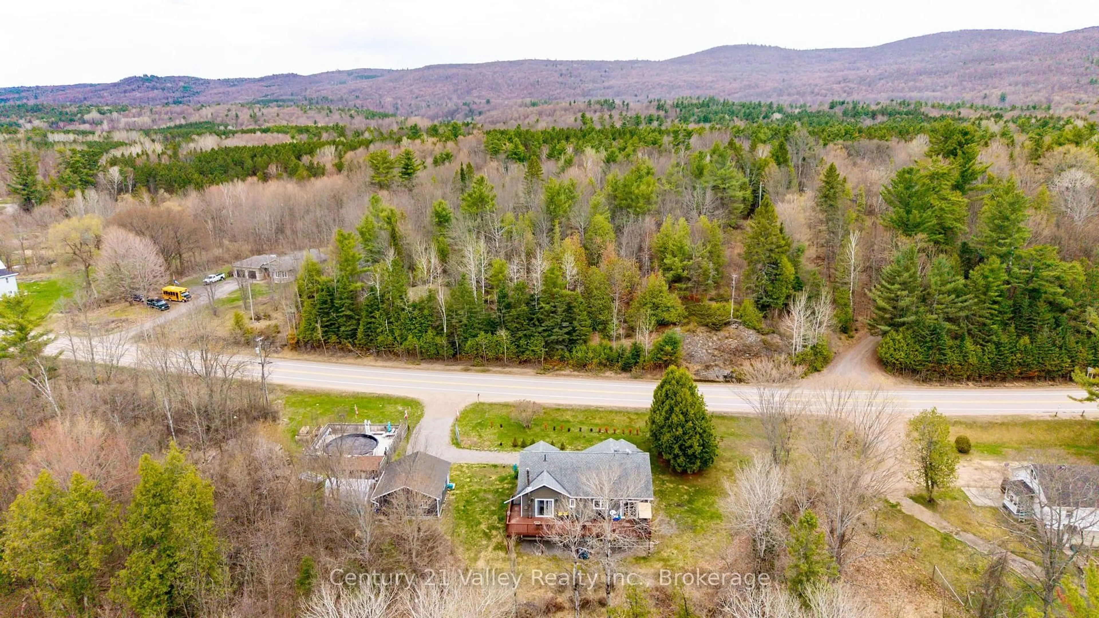 A pic from outside/outdoor area/front of a property/back of a property/a pic from drone, unknown for 6196 132 Highway, Dacre Ontario K0J 1N0