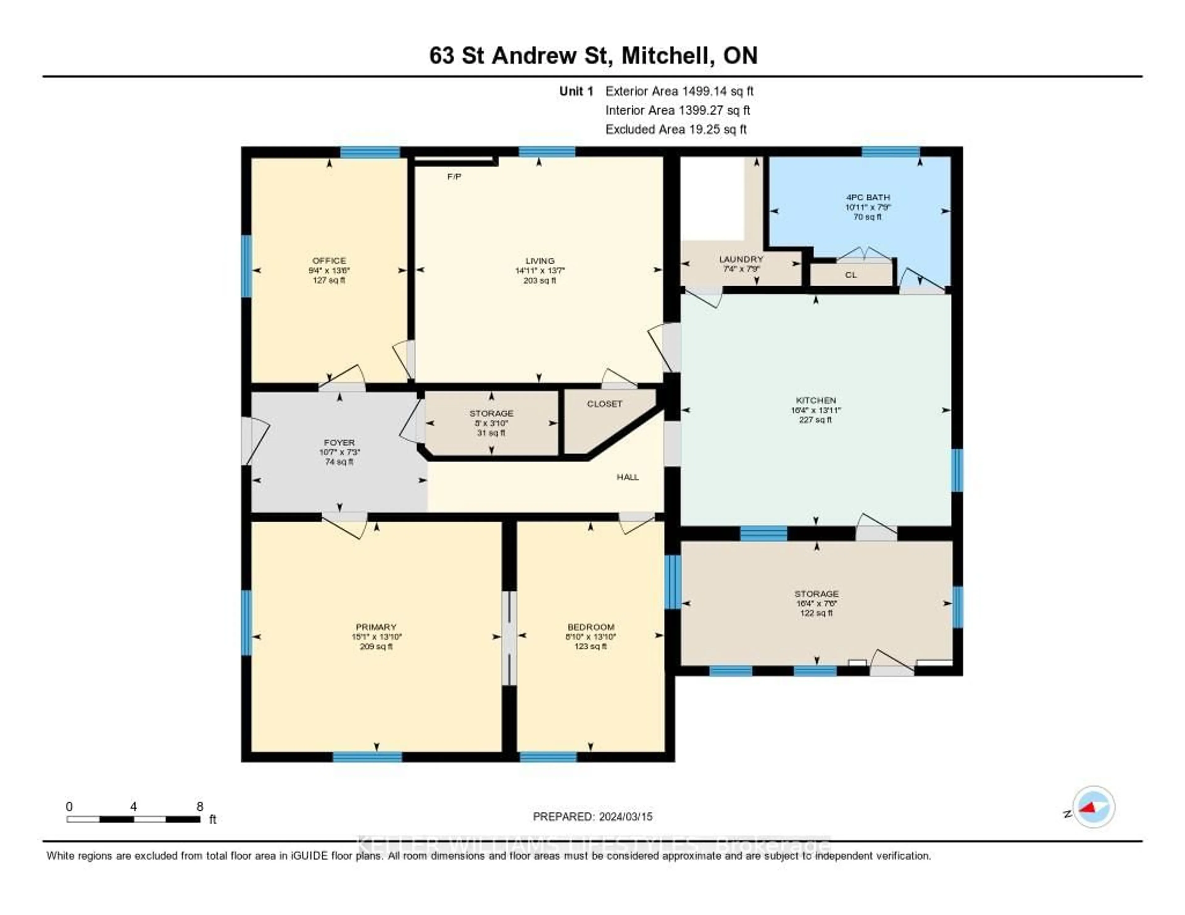 Floor plan for 63 ST. ANDREW St, West Perth Ontario N0K 1N0