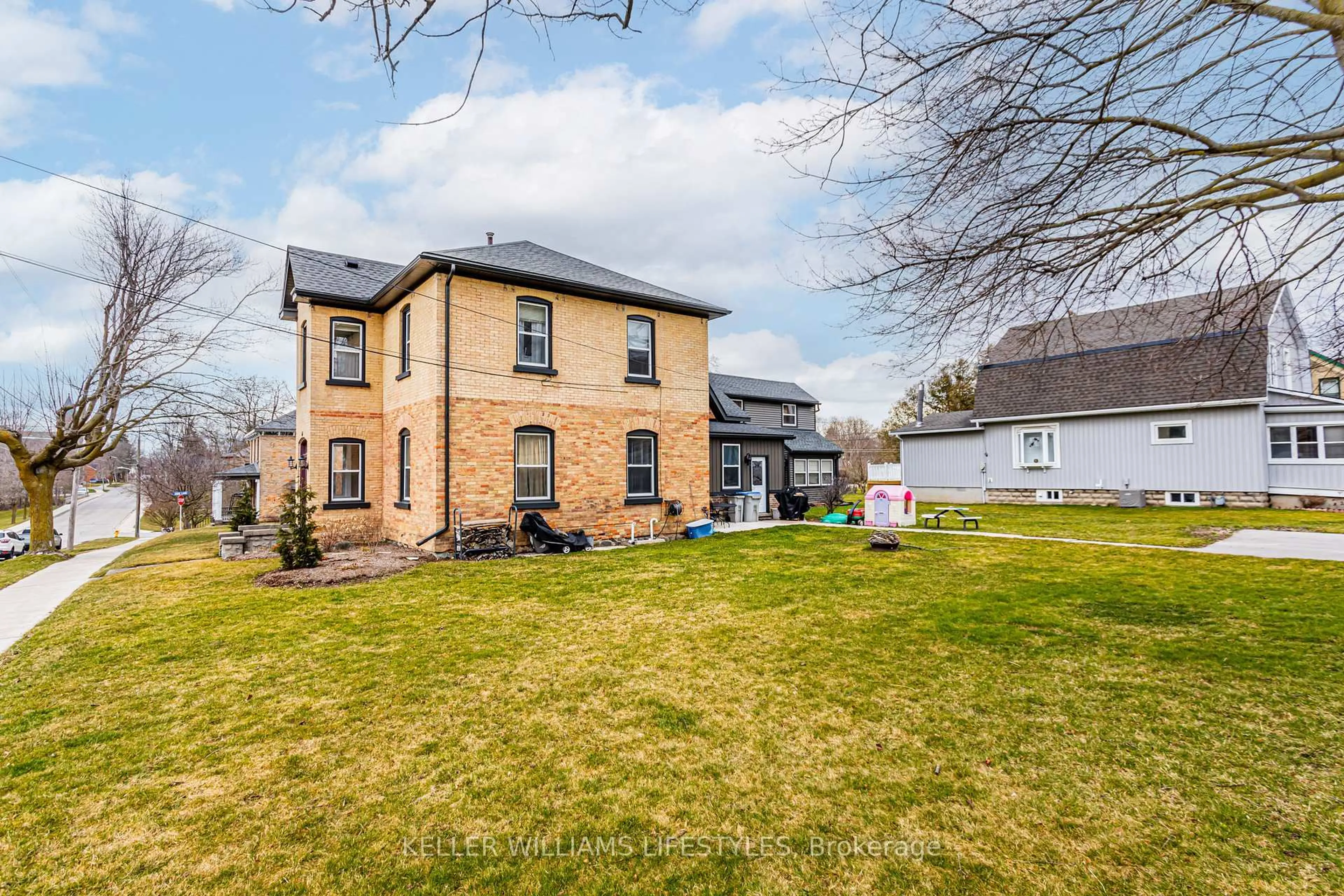 A pic from outside/outdoor area/front of a property/back of a property/a pic from drone, street for 63 ST. ANDREW St, West Perth Ontario N0K 1N0