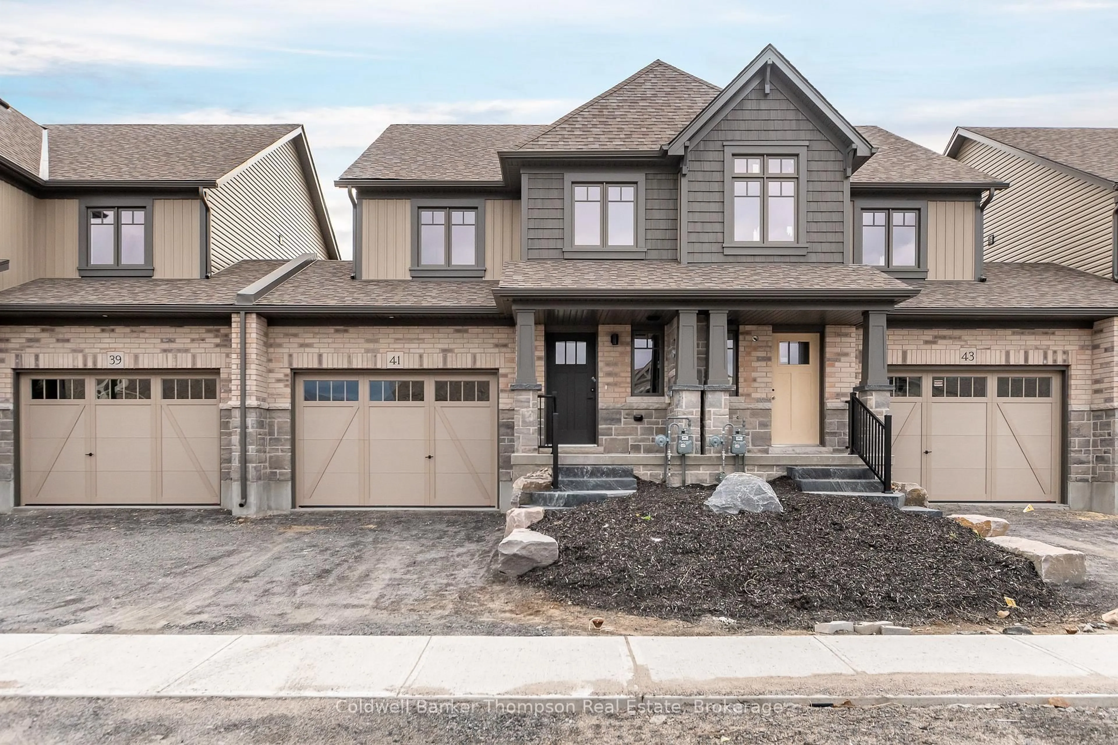 Home with brick exterior material, street for 41 Charles Morley Blvd, Huntsville Ontario P1H 0G5