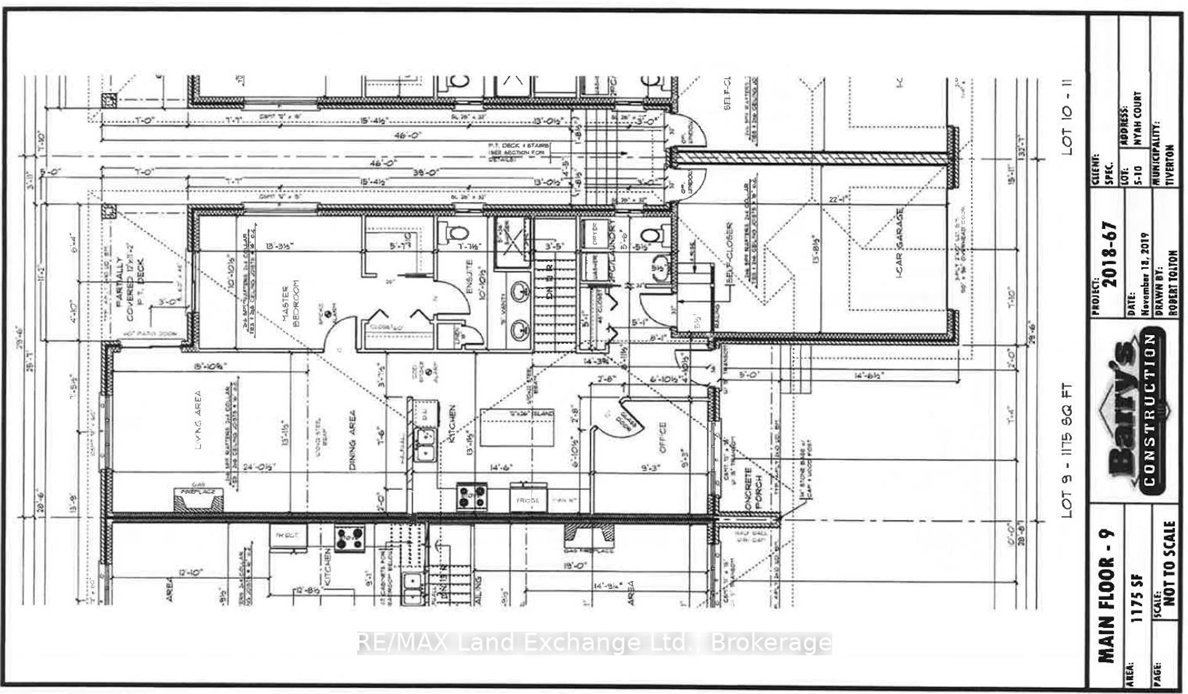 Floor plan for 19 Nyah Crt, Kincardine Ontario N0G 2T0