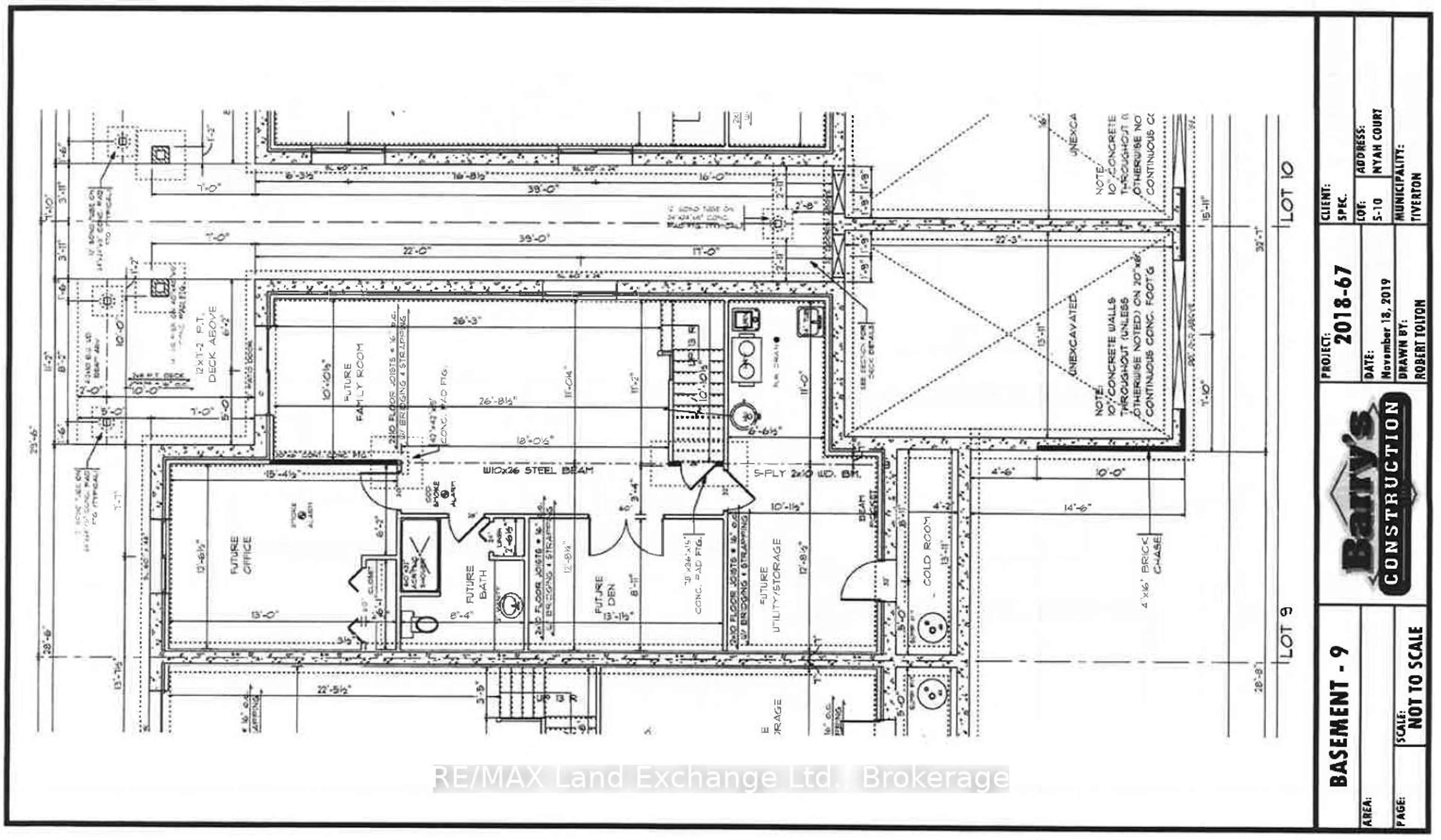 Floor plan for 19 Nyah Crt, Kincardine Ontario N0G 2T0