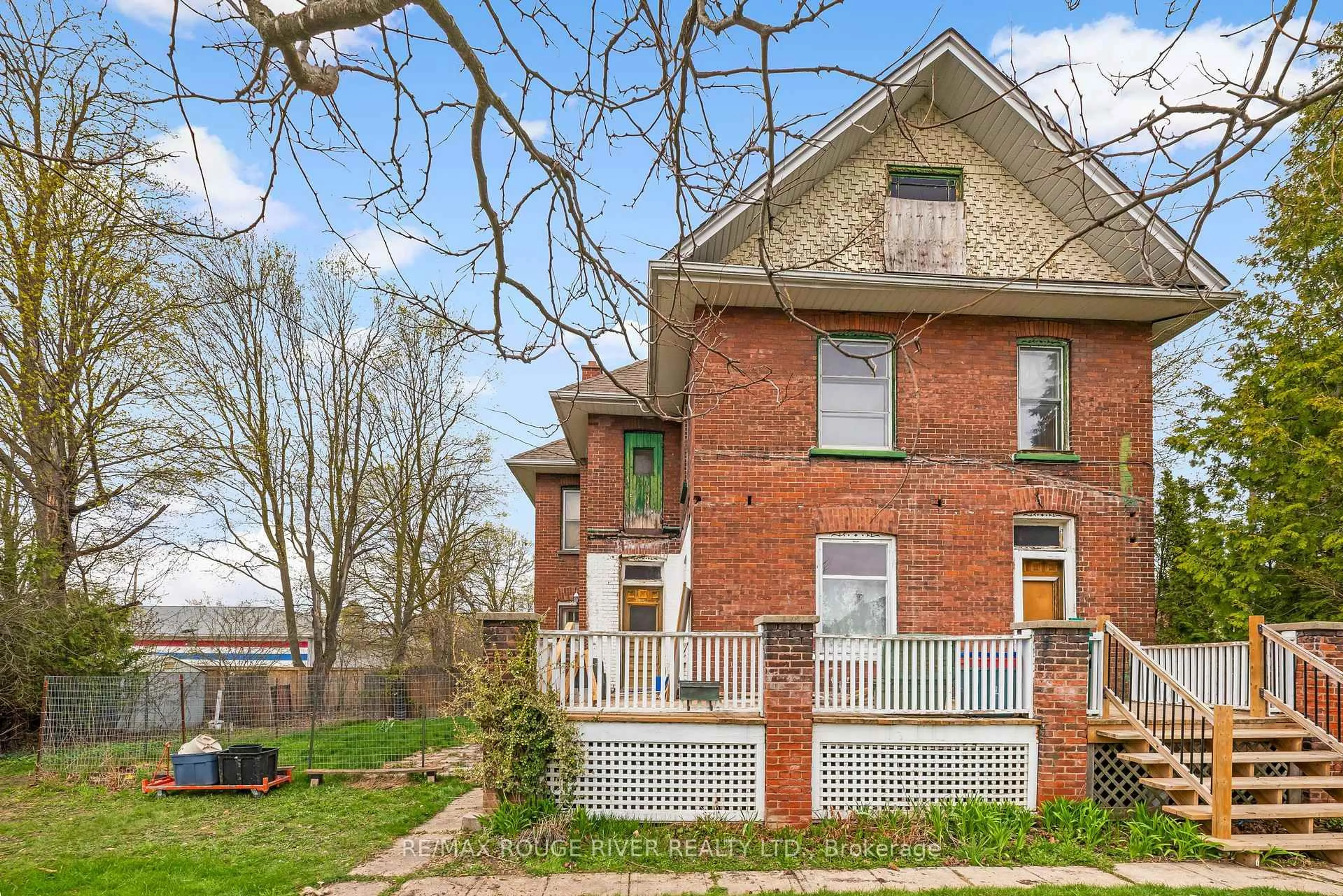 Home with brick exterior material, street for 56 Melbourne St, Kawartha Lakes Ontario K9V 2T1