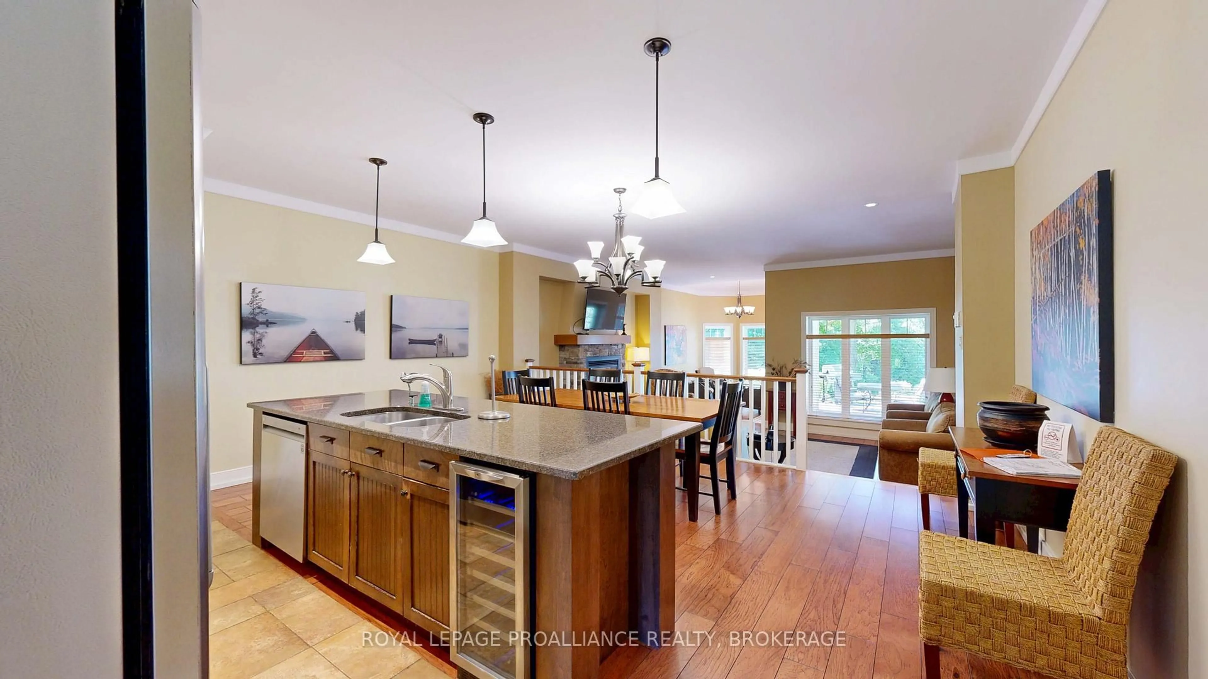 Open concept kitchen, unknown for 532 10th Concession Rd #9-8, Westport Ontario K0G 1X0