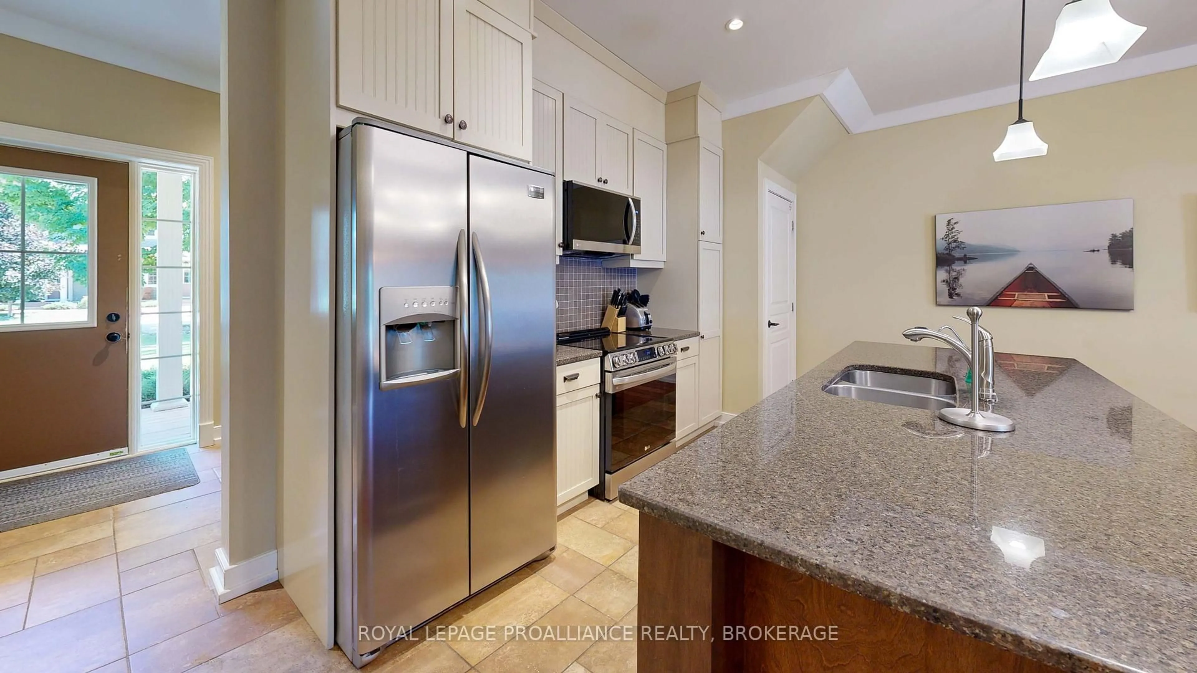 Standard kitchen, ceramic/tile floor for 532 10th Concession Rd #9-8, Westport Ontario K0G 1X0