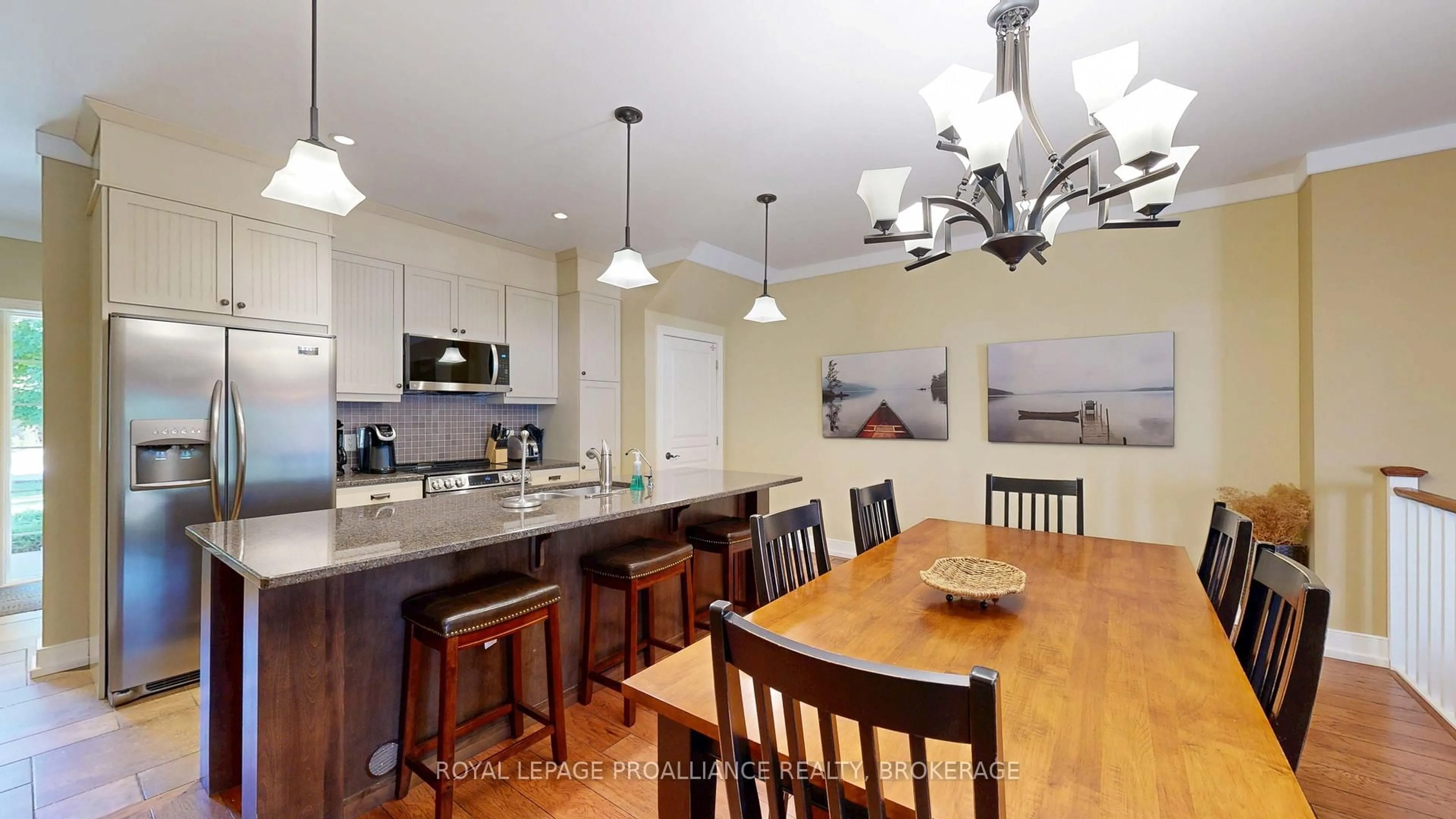 Open concept kitchen, unknown for 532 10th Concession Rd #9-8, Westport Ontario K0G 1X0