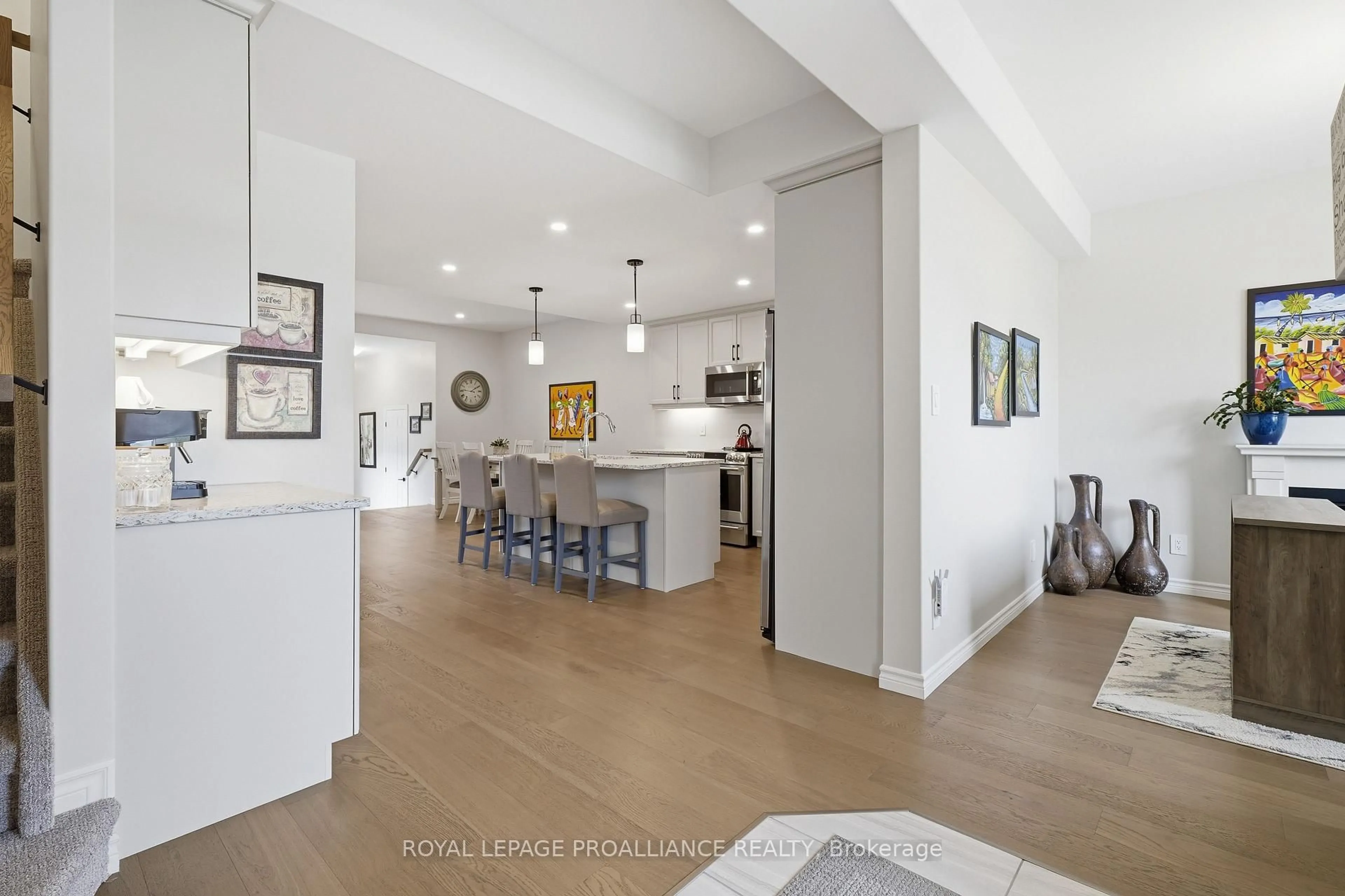 Open concept kitchen, unknown for 24 Riverstone Way, Belleville Ontario K8N 0S6