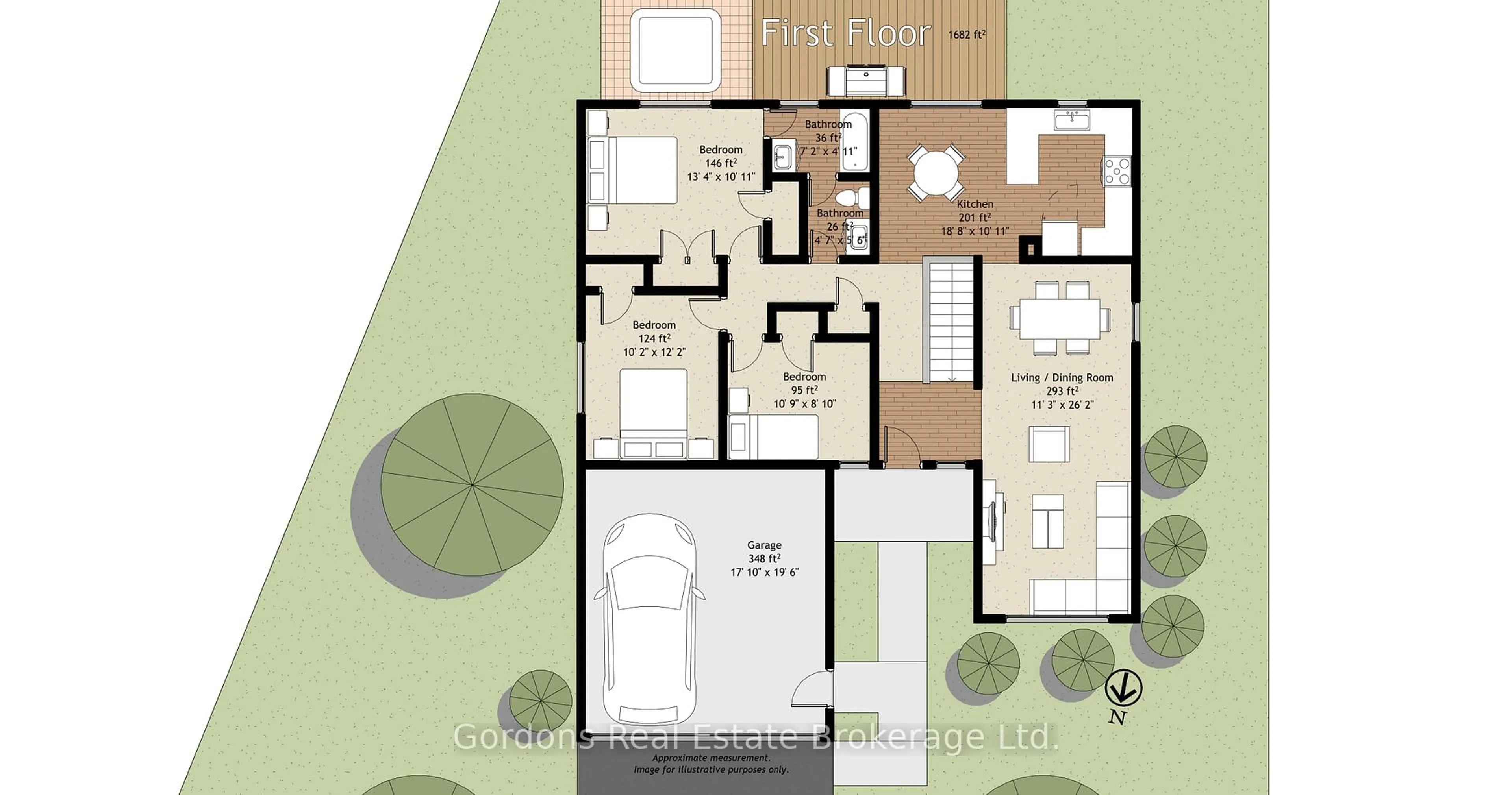 Floor plan for 49 Corneil St, Kawartha Lakes Ontario K9V 5T7