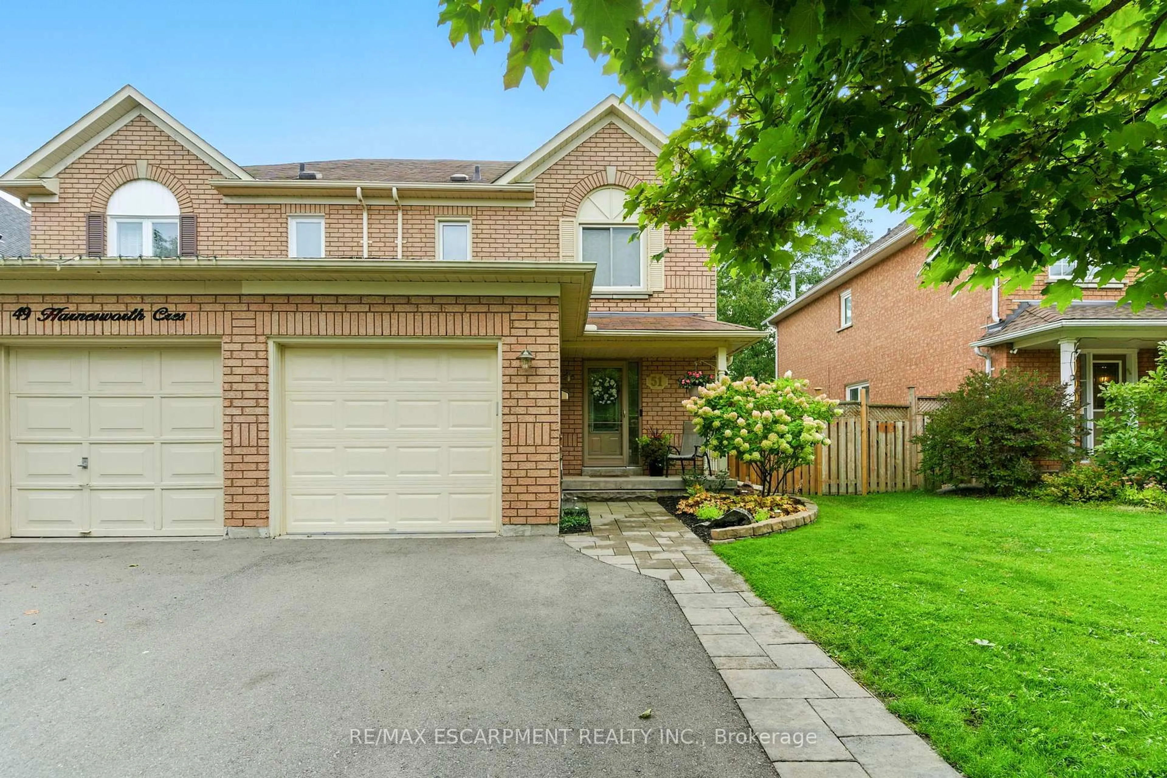 Home with brick exterior material, street for 51 Harnesworth Cres, Hamilton Ontario L8B 0J3