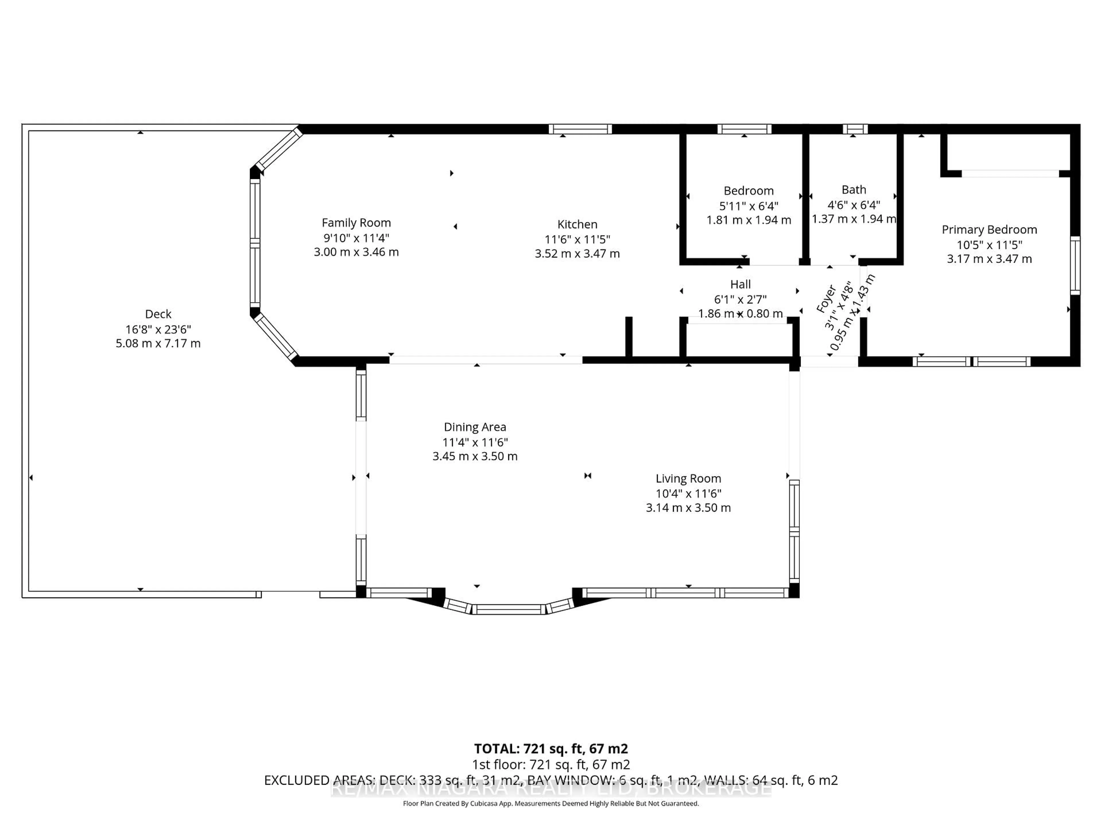 Floor plan for 490 Empire Rd, Port Colborne Ontario L0S 1R0