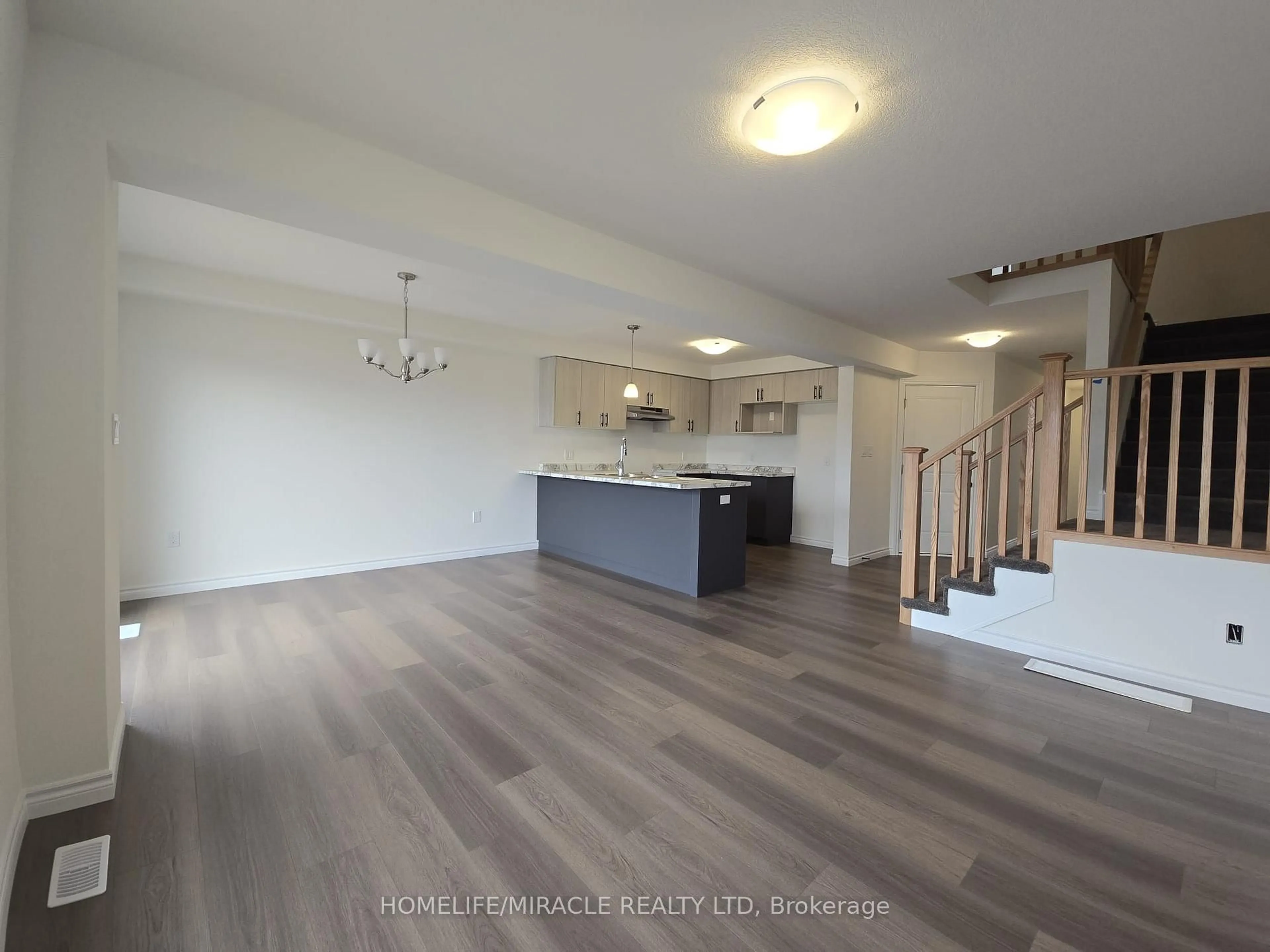 Open concept kitchen, unknown for 115 Mattingley St, Brant Ontario N3L 2M2