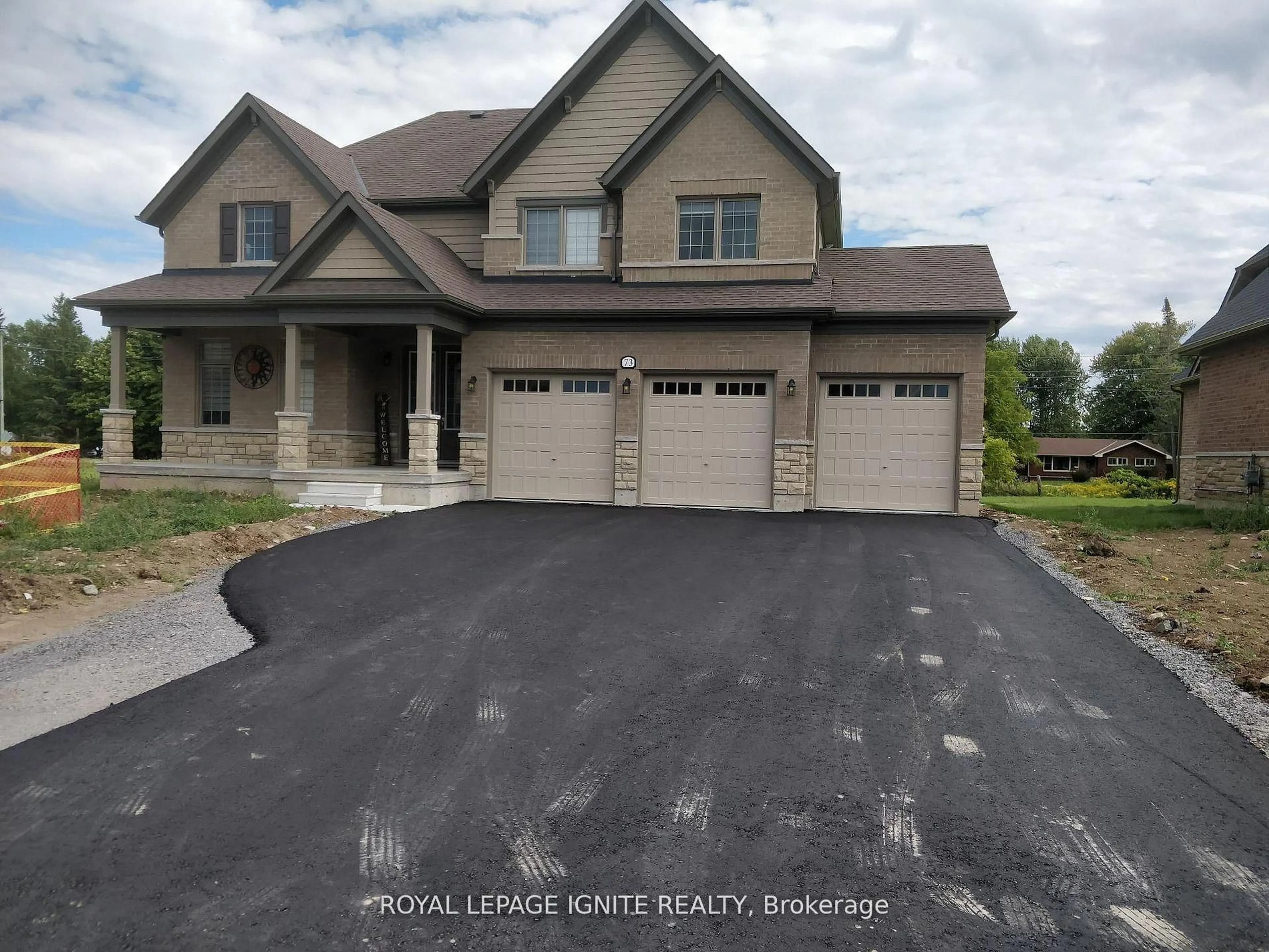 Home with vinyl exterior material, street for 73 Summer Breeze Dr, Quinte West Ontario K0K 1L0