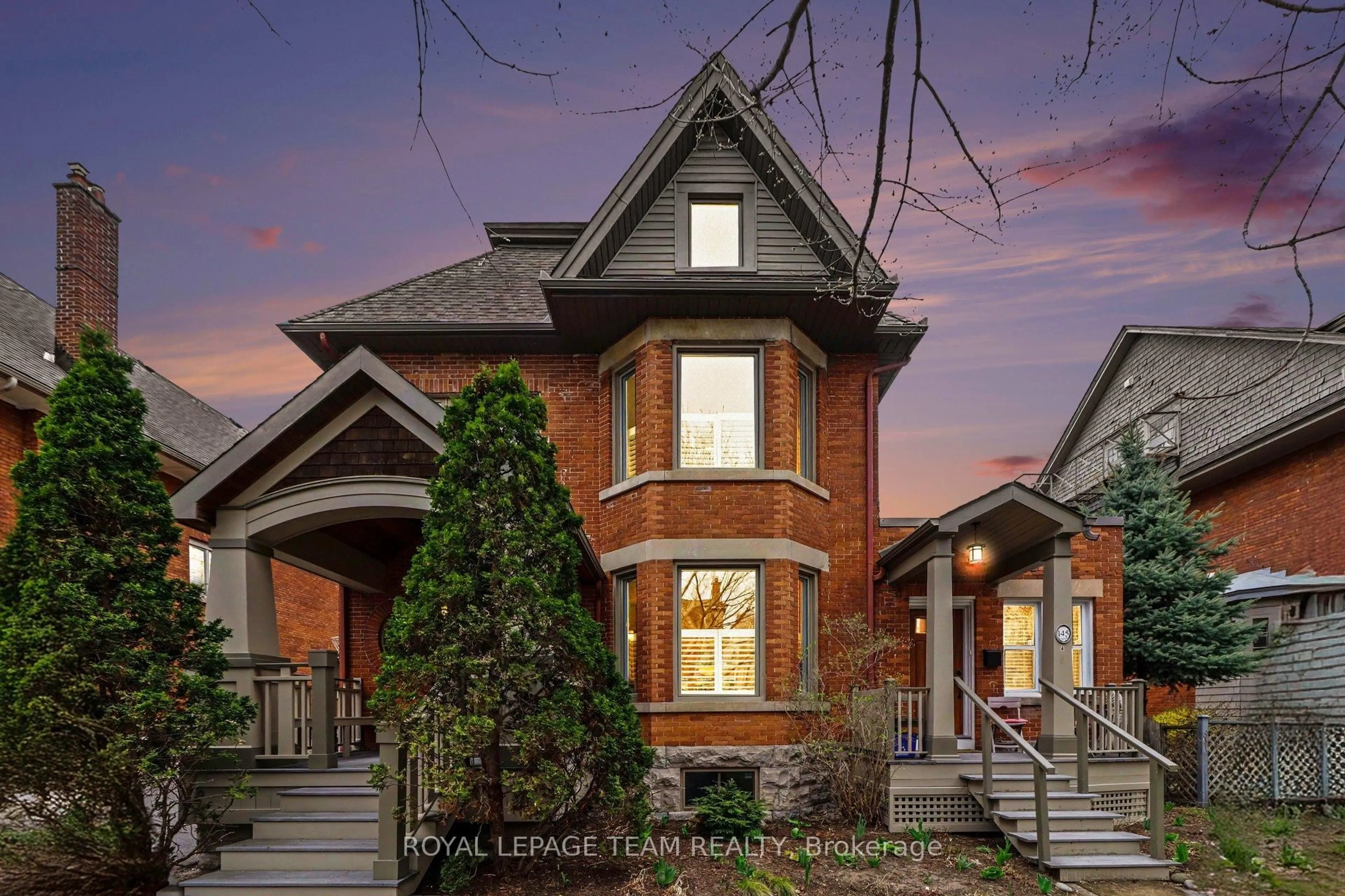 Home with brick exterior material, street for 145 Glebe Ave, Ottawa Ontario K1S 2C4