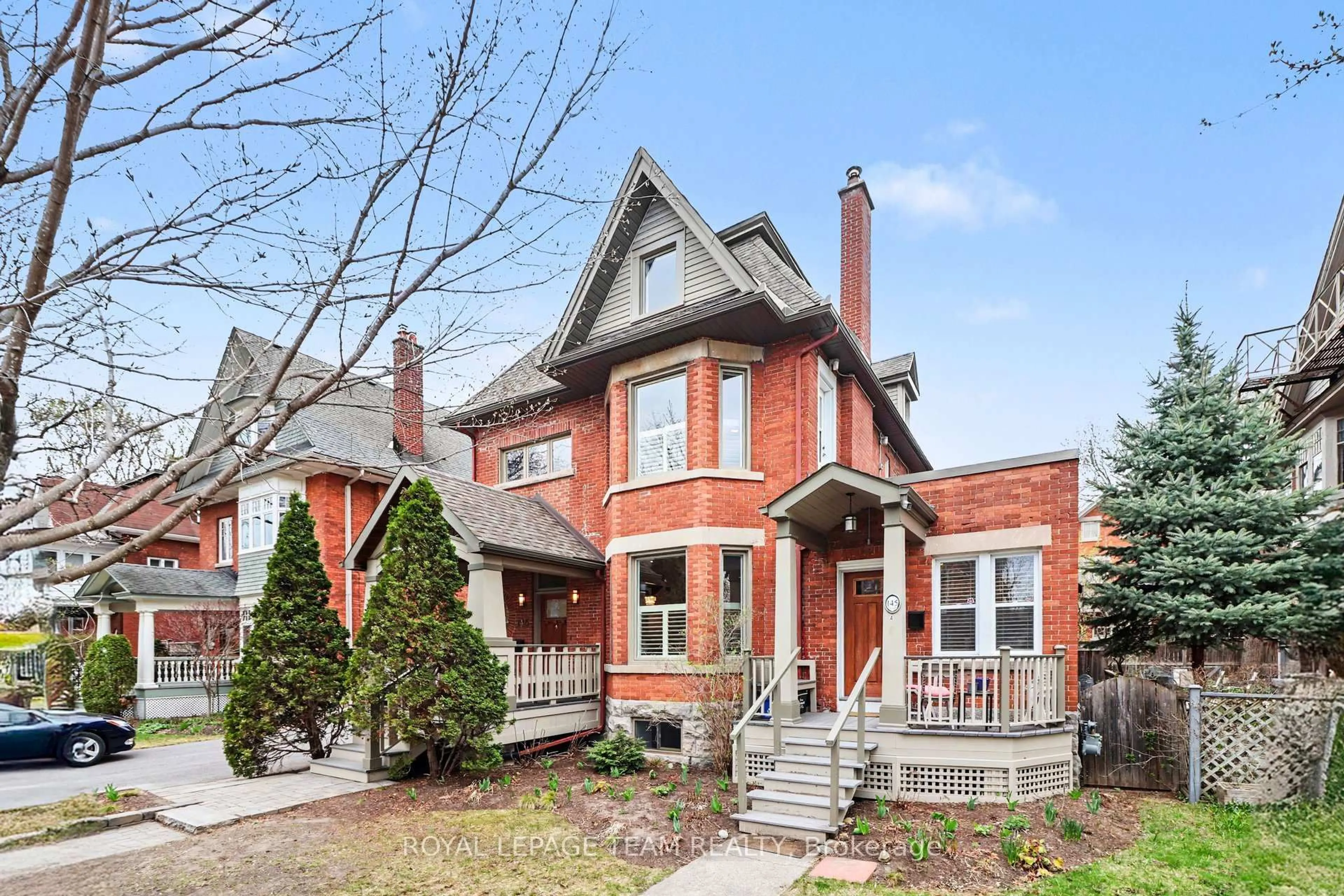 Home with brick exterior material, street for 145 Glebe Ave, Ottawa Ontario K1S 2C4