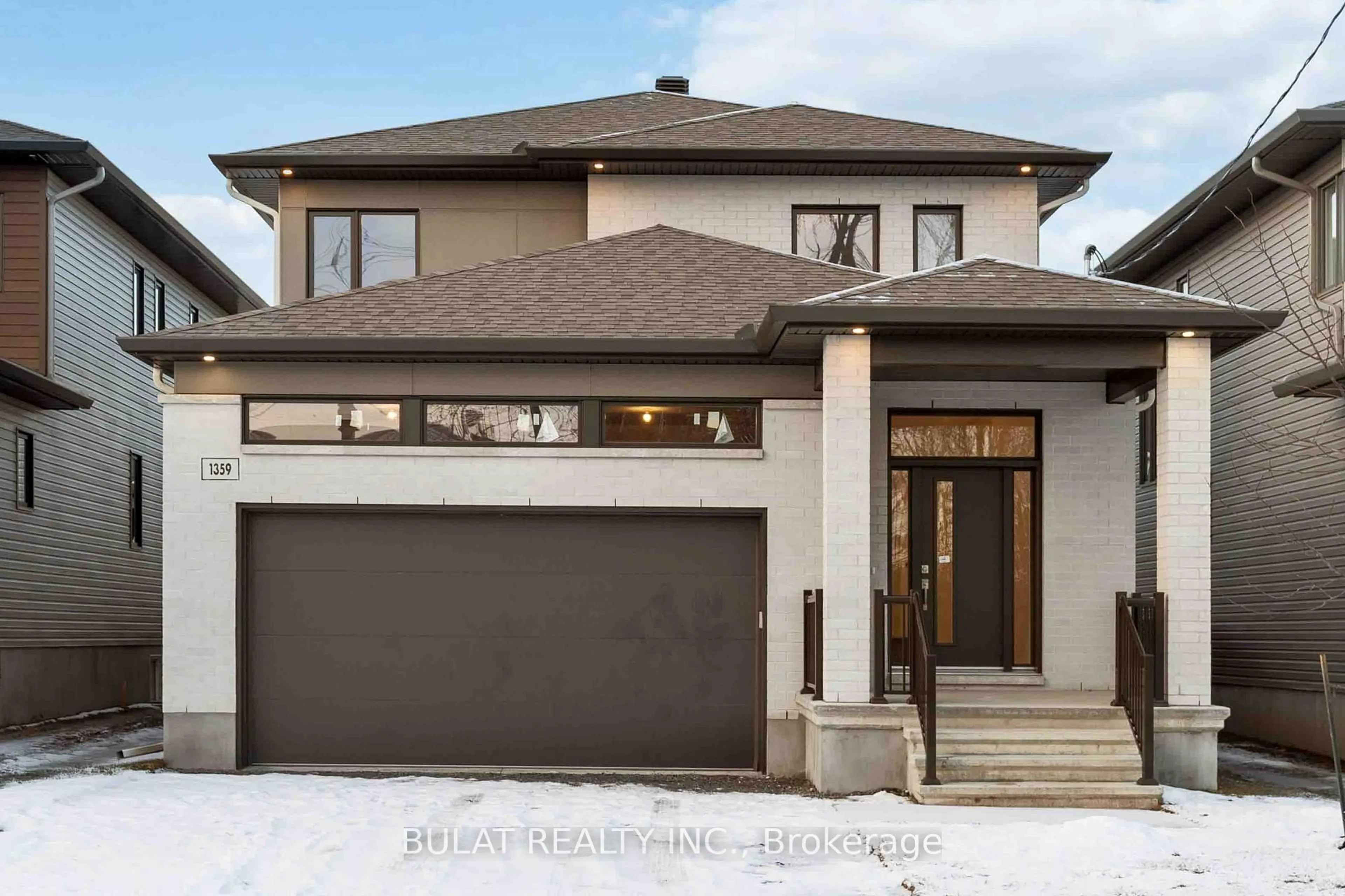 Home with brick exterior material, street for 1359 Kitchener Ave, Ottawa Ontario K1V 6W2