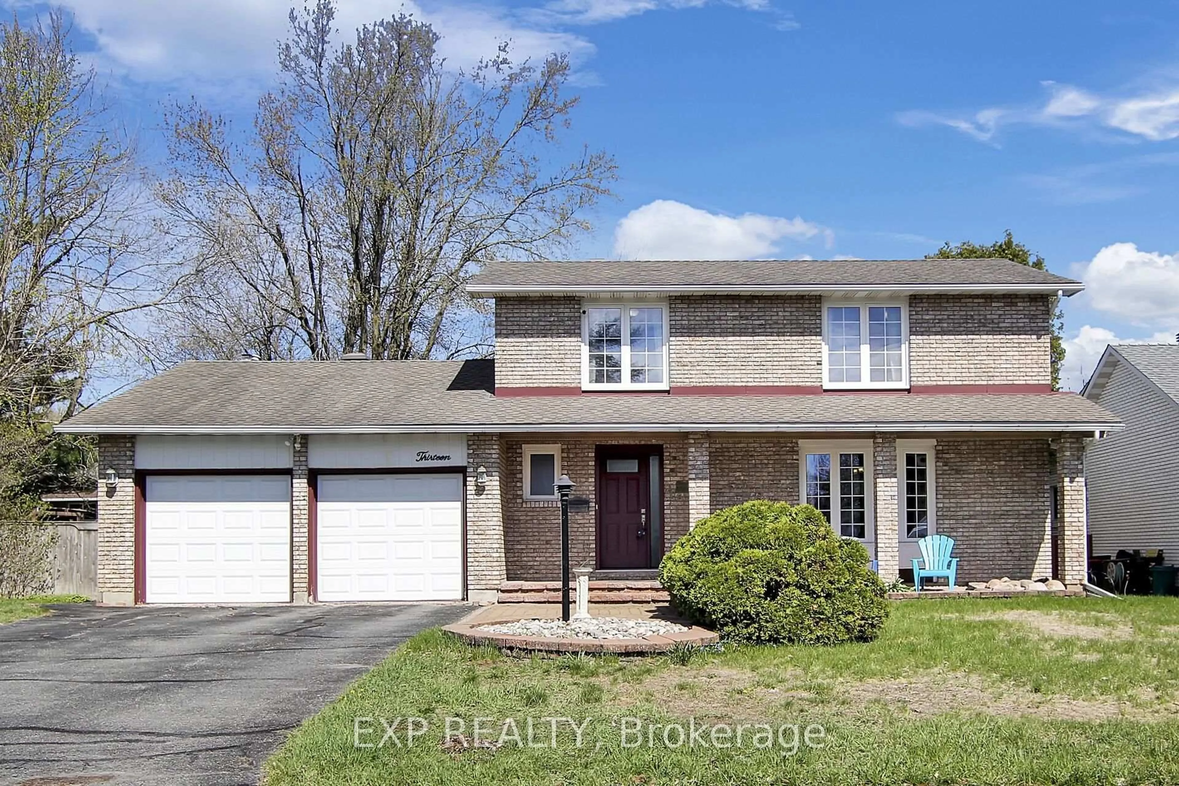 Home with brick exterior material, street for 13 Shanel Pl, Barrhaven Ontario K2J 1C3