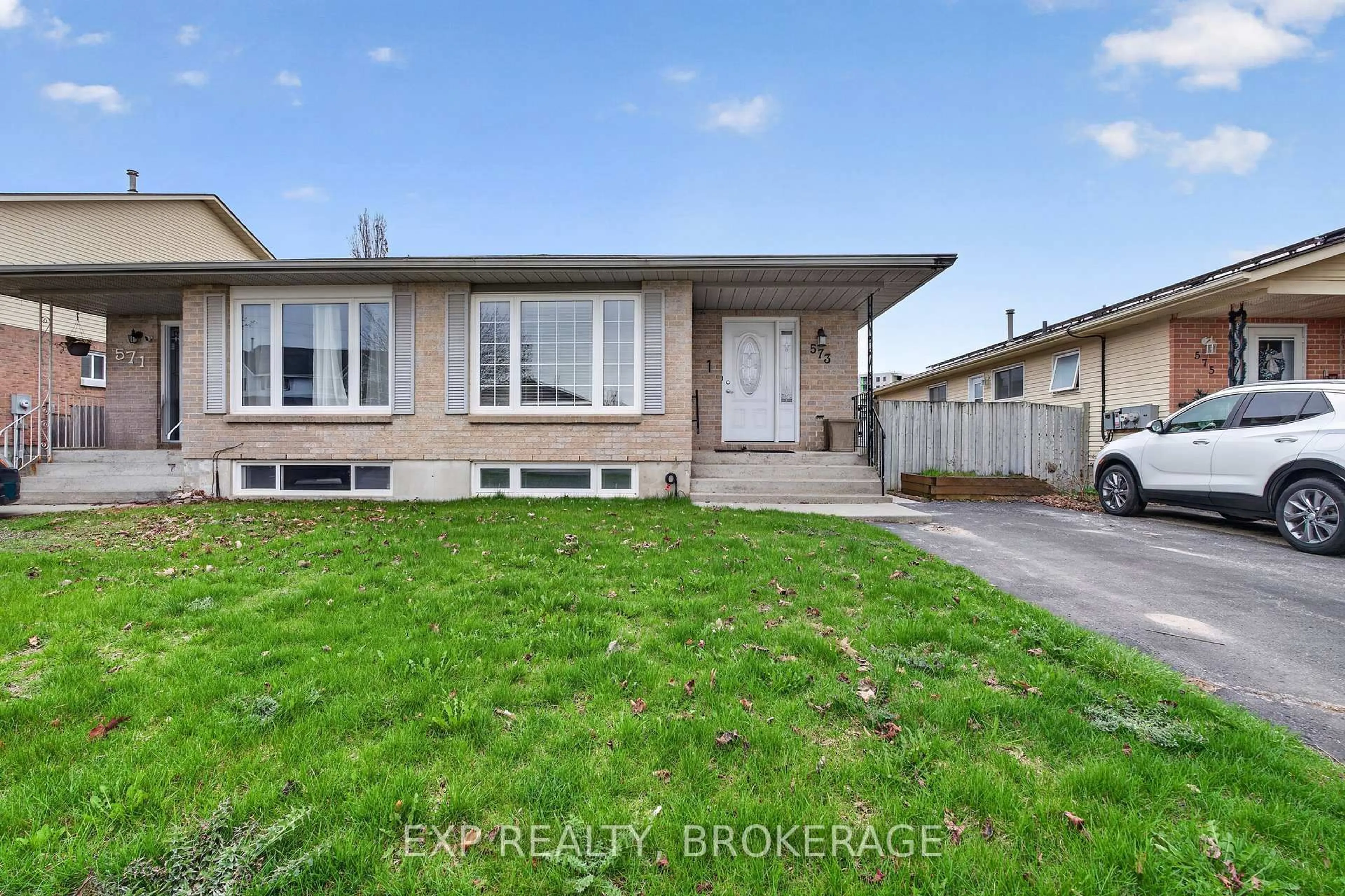 Home with vinyl exterior material, street for 573 WHISTLER Terr, Kingston Ontario K7M 8K4