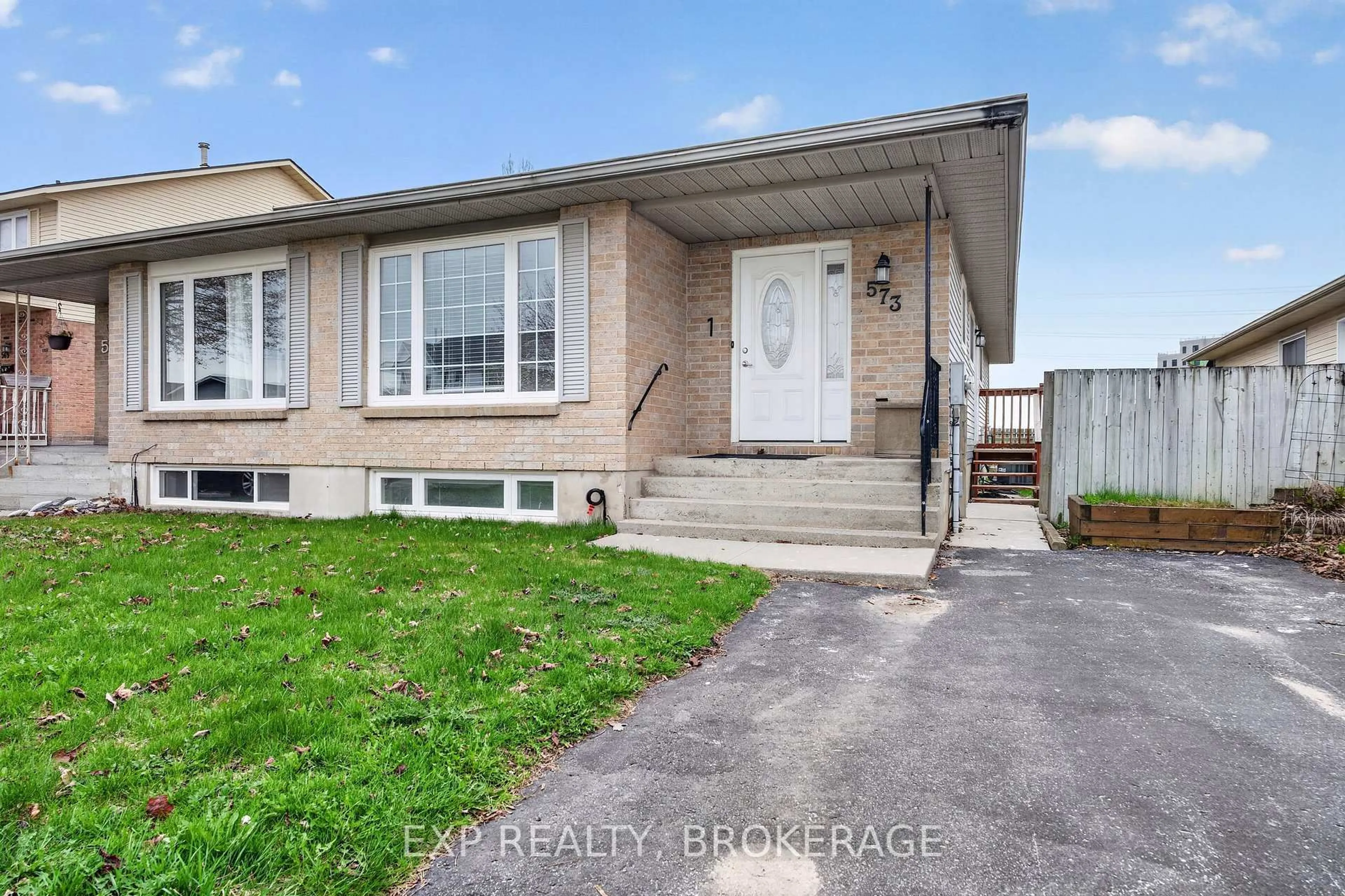 Home with vinyl exterior material, street for 573 WHISTLER Terr, Kingston Ontario K7M 8K4