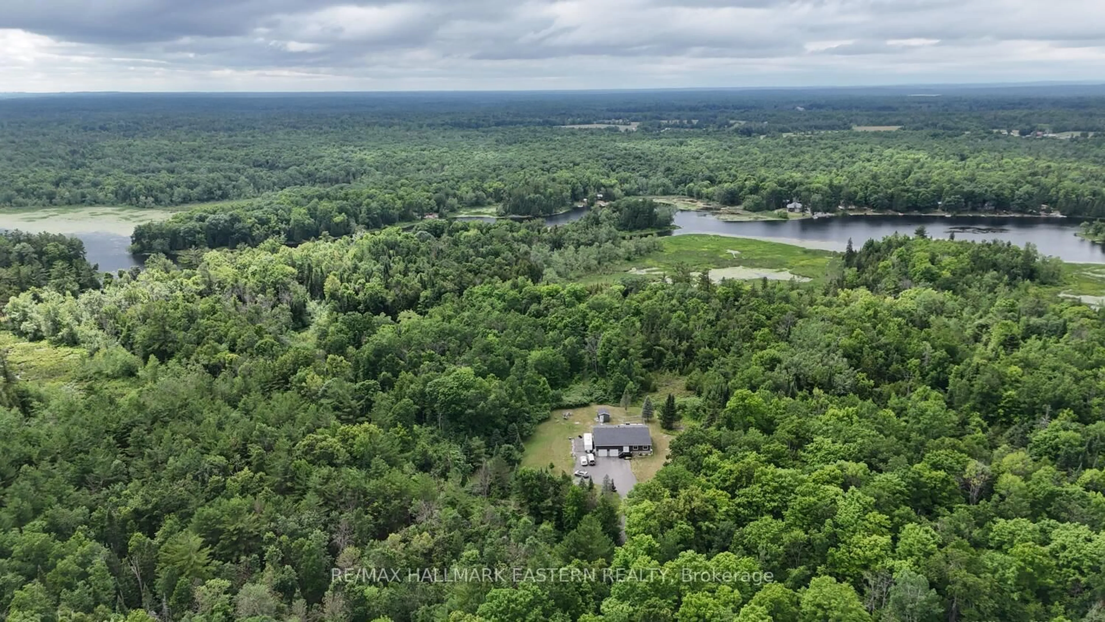 A pic from outside/outdoor area/front of a property/back of a property/a pic from drone, water/lake/river/ocean view for 178 Roma Lane, Limoges Ontario K0K 2M0