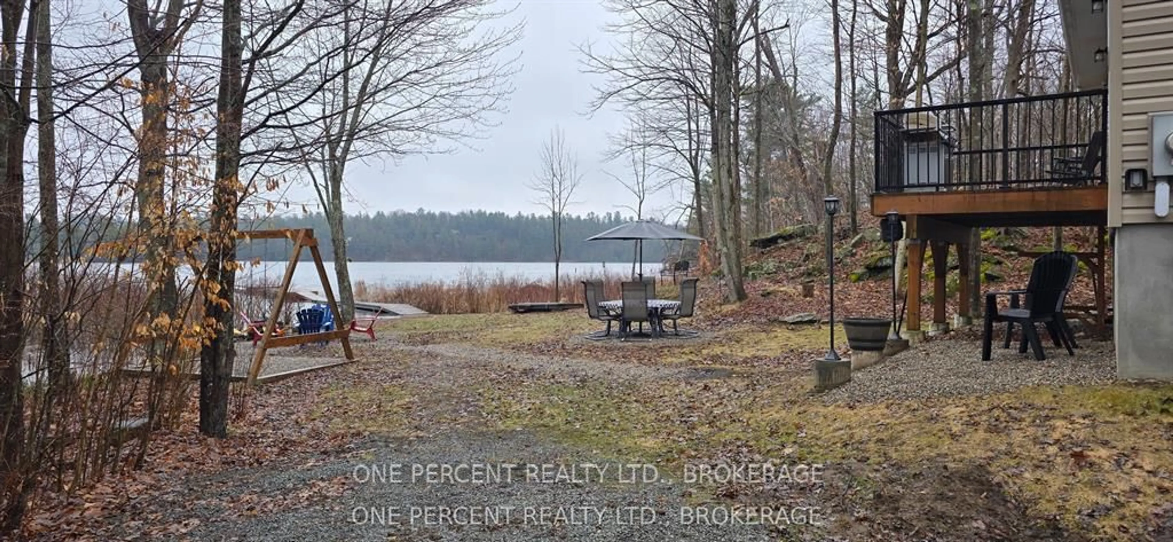 Patio, water/lake/river/ocean view for 368 Troy Lake Rd, Rideau Lakes Ontario K0G 1E0