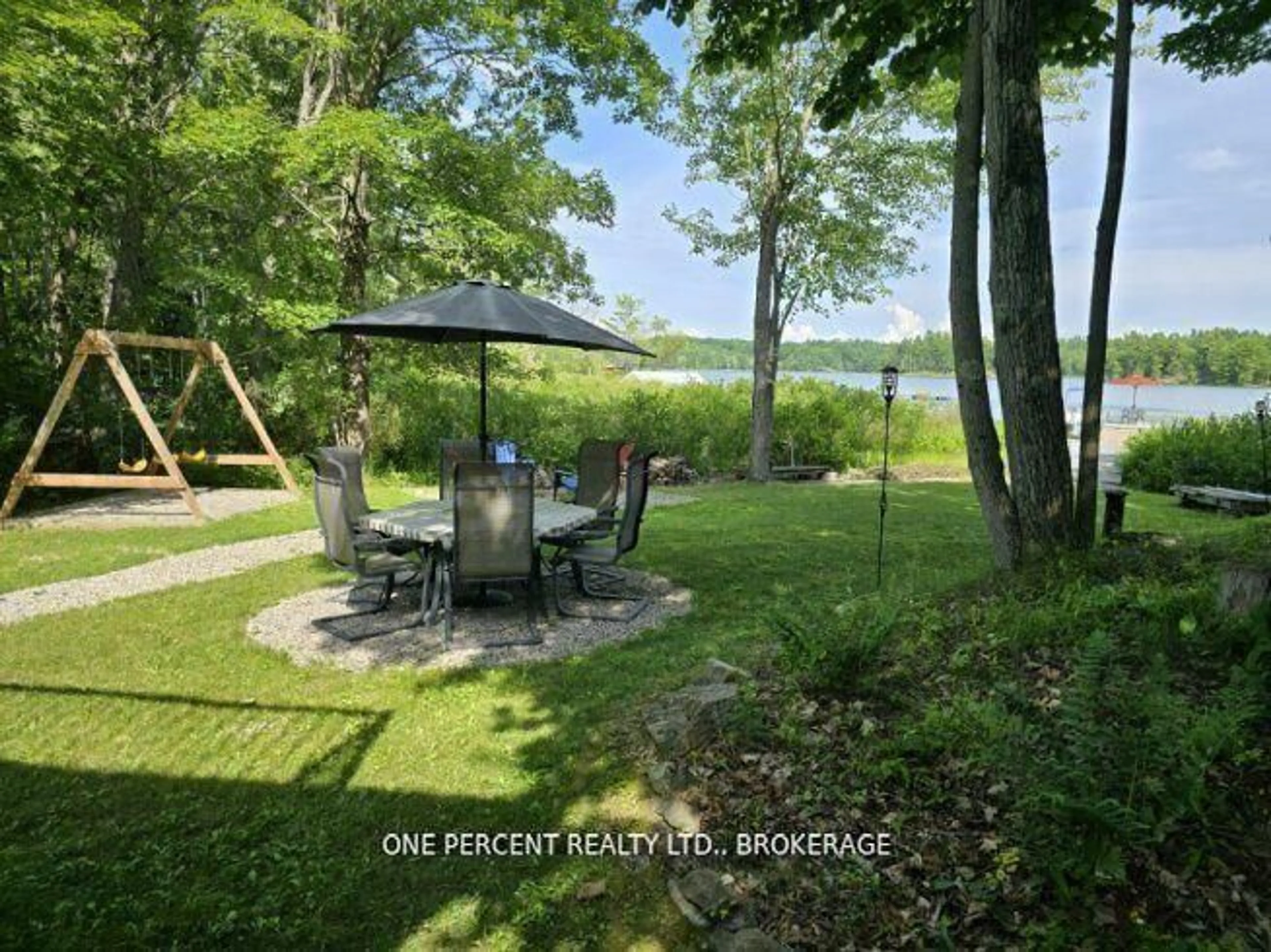 Patio, water/lake/river/ocean view for 368 Troy Lake Rd, Rideau Lakes Ontario K0G 1E0