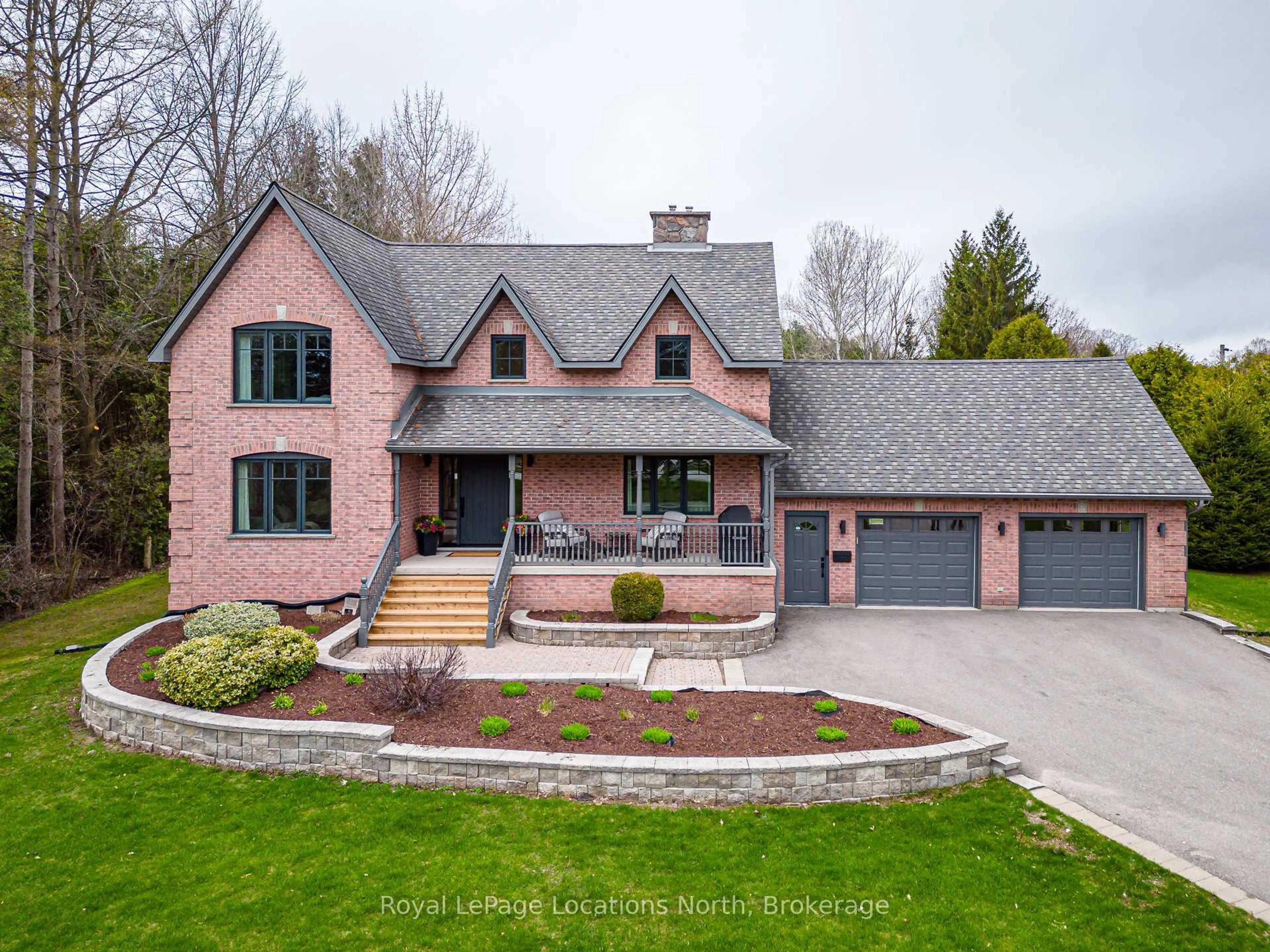 Home with brick exterior material, street for 158078 7th Line, Meaford Ontario N4L 1W5