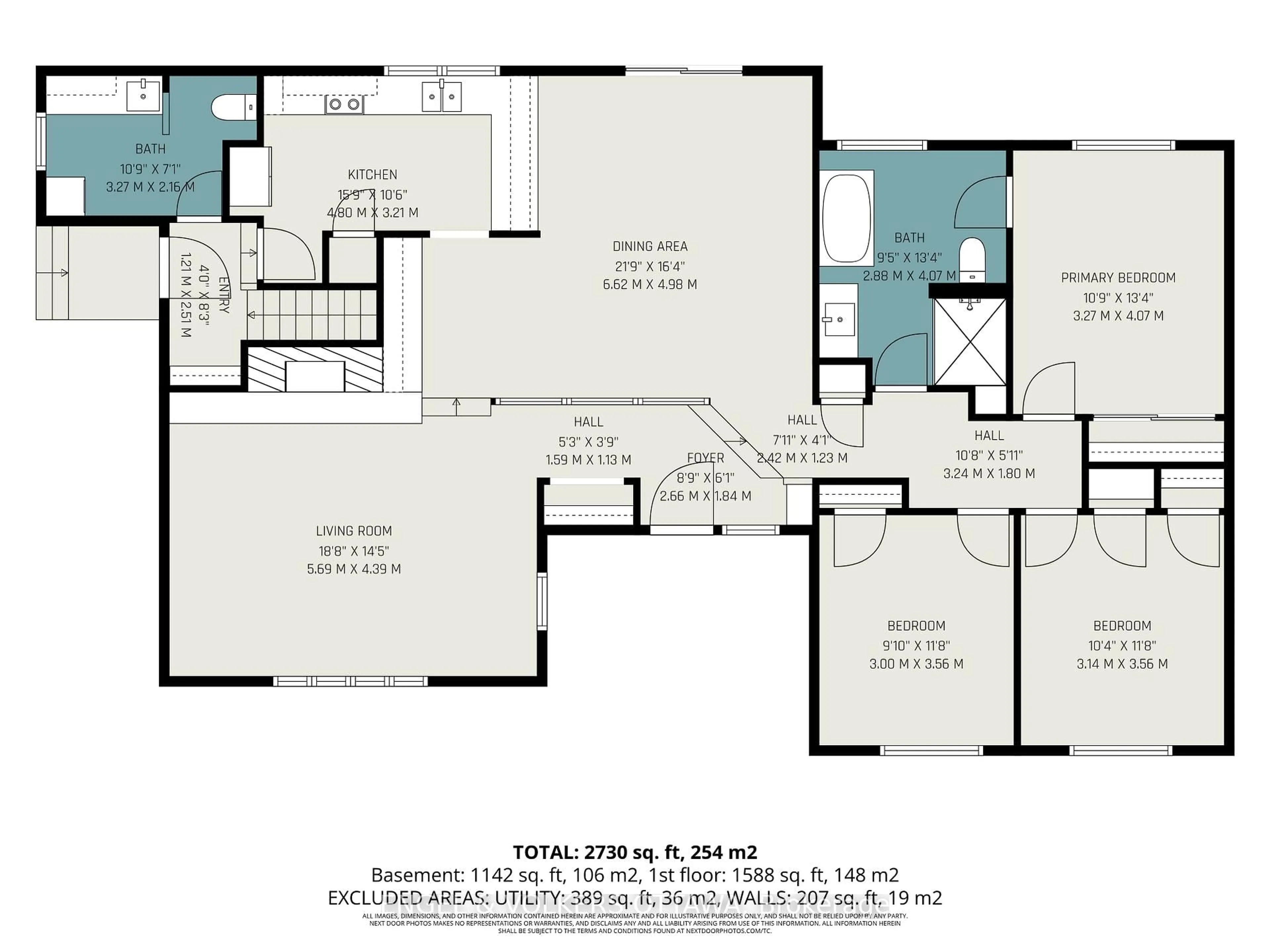 Floor plan for 121 Grenfell Cres, Nepean Ontario K2G 0G5