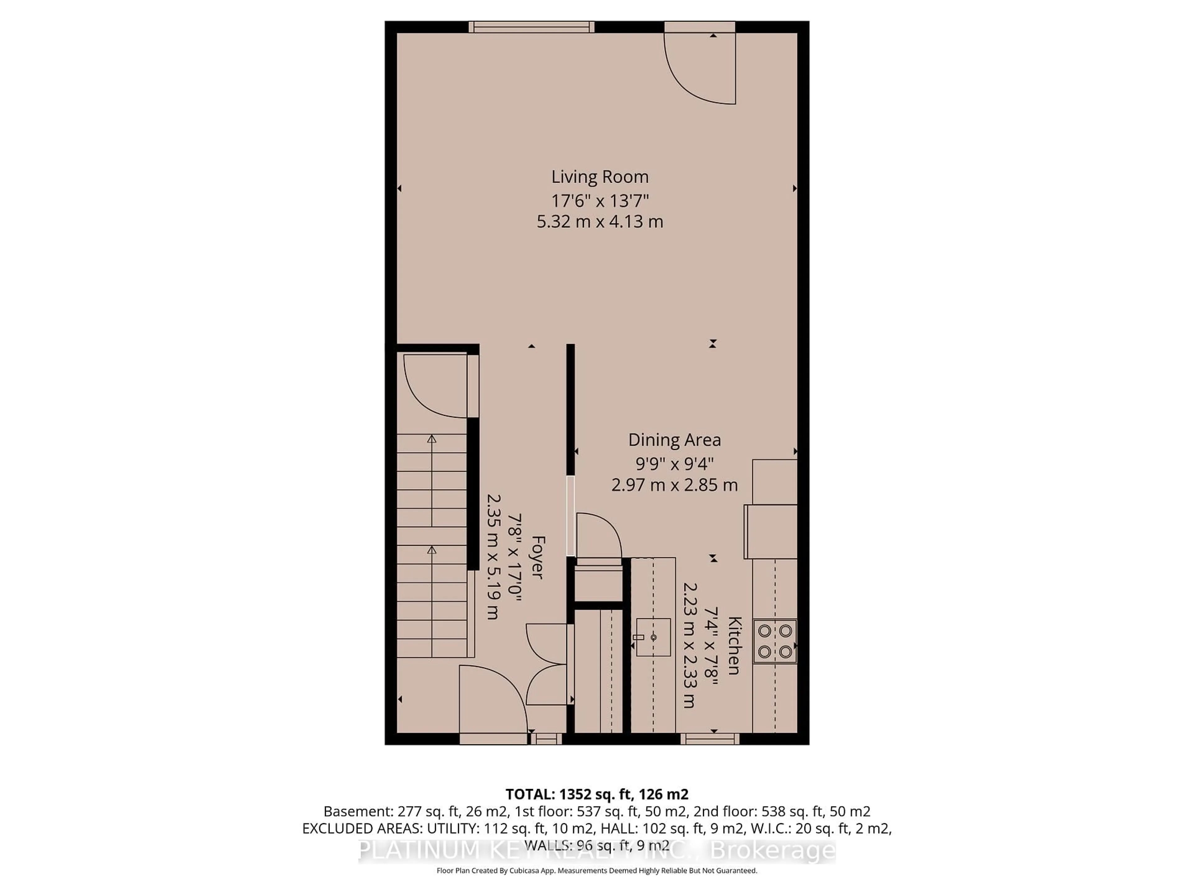 Floor plan for 1600 Culver Dr #82, London East Ontario N5V 3H5