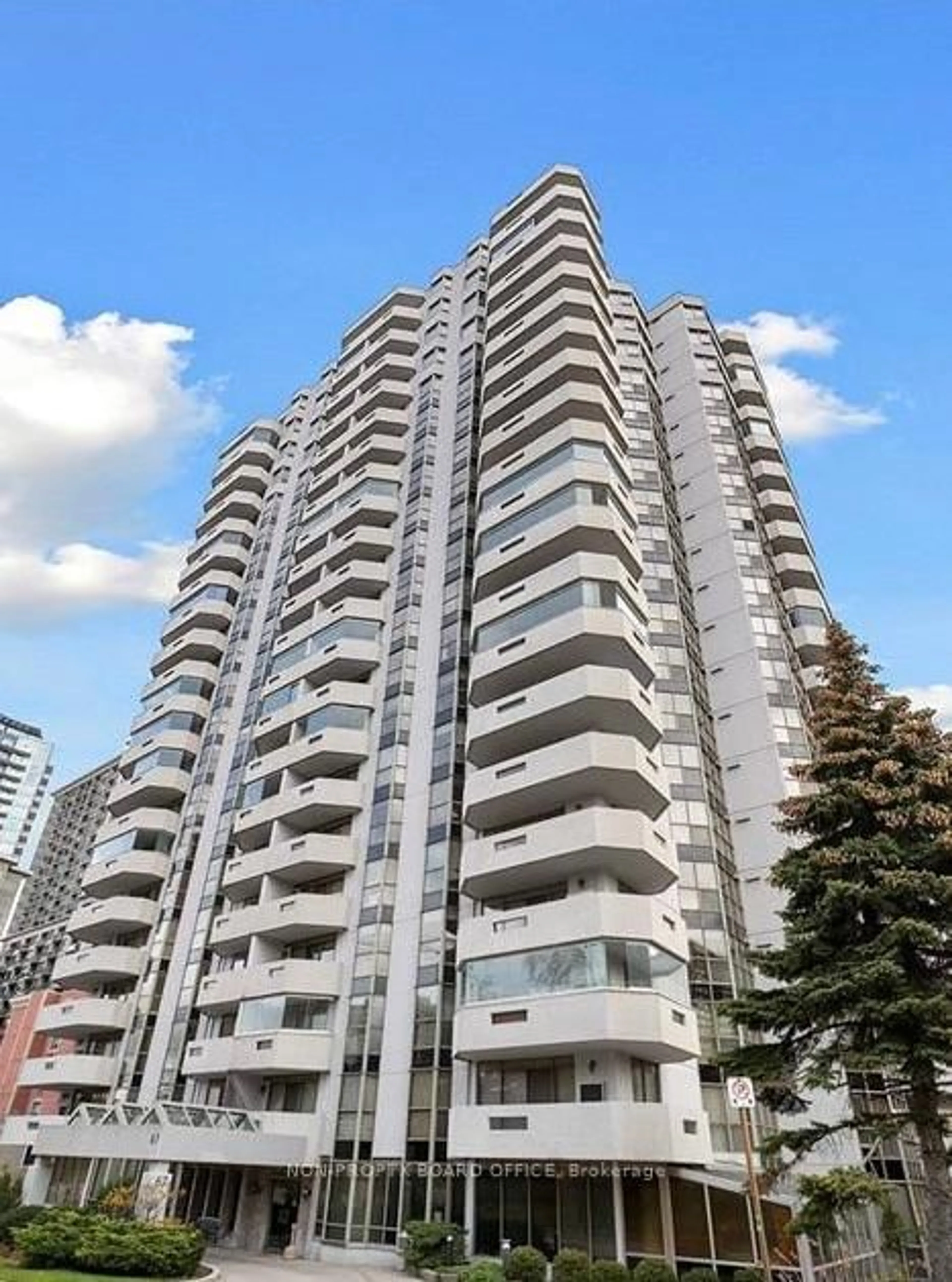Balcony in the apartment, unknown for 67 Caroline St #20B, Hamilton Ontario L8P 3K6