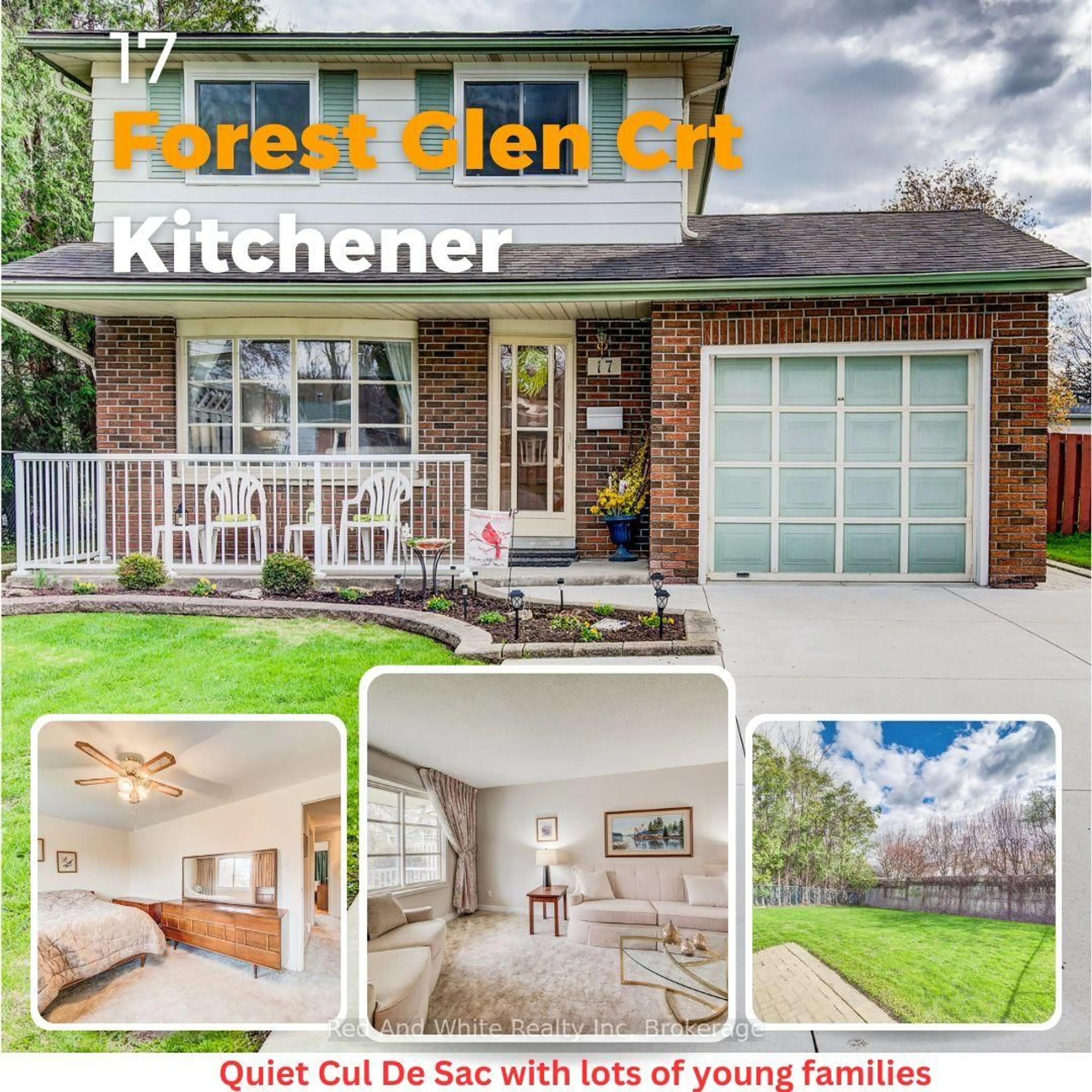 Open concept kitchen, unknown for 17 Forest Glen Crt, Kitchener Ontario N2N 1E1