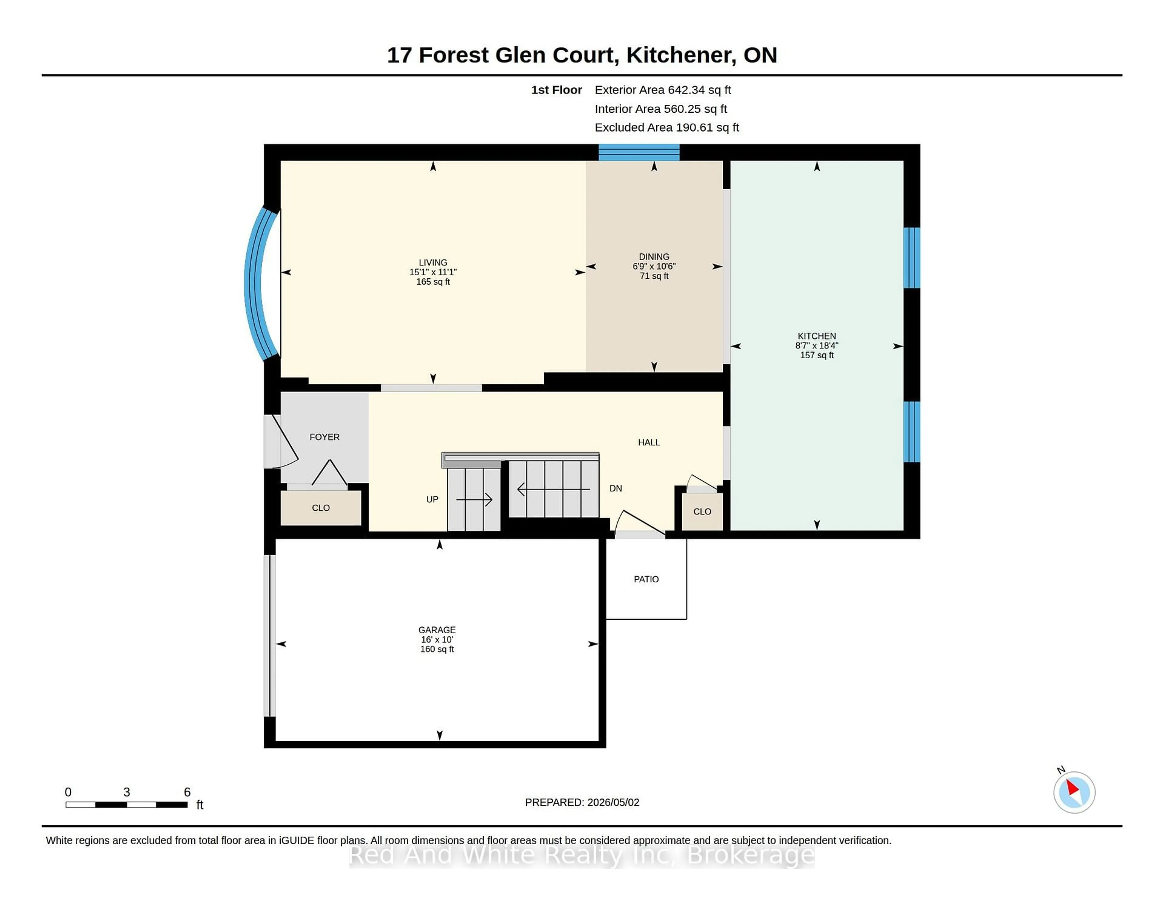 Floor plan for 17 Forest Glen Crt, Kitchener Ontario N2N 1E1