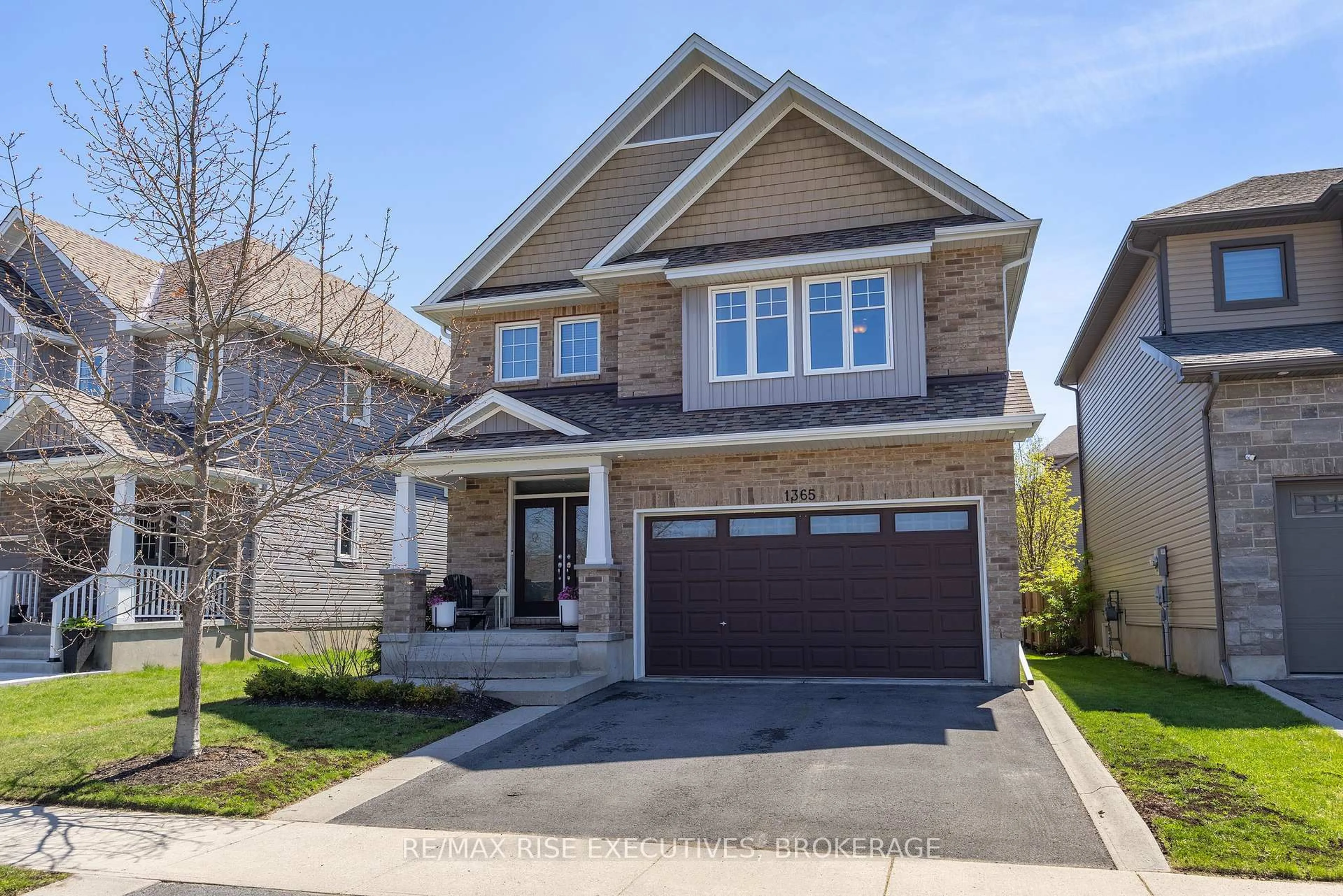 Home with brick exterior material, street for 1365 Waterside Way, Kingston Ontario K7K 0G2