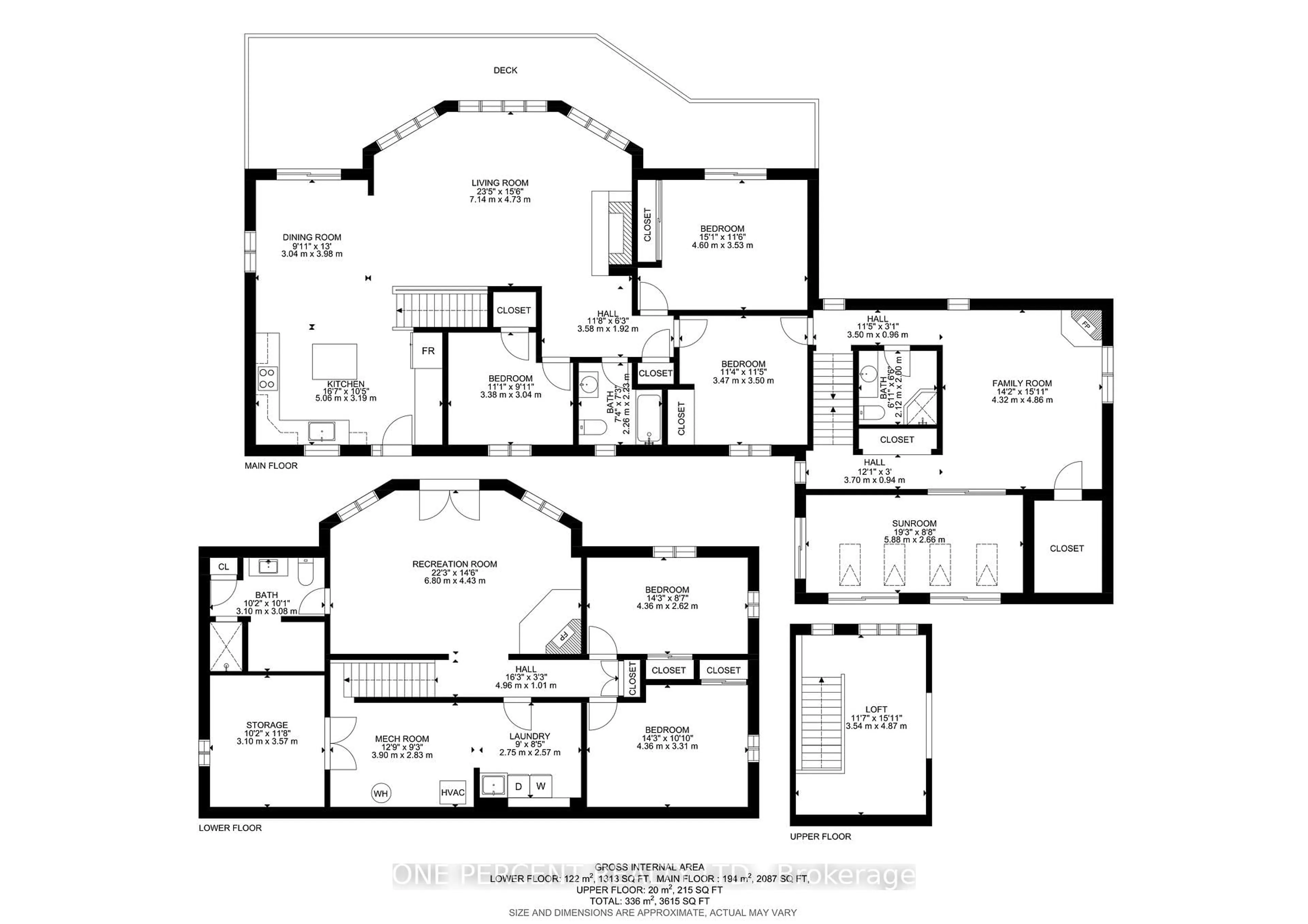Floor plan for 1069 Chalet Rd, Dysart et al Ontario K0M 1S0