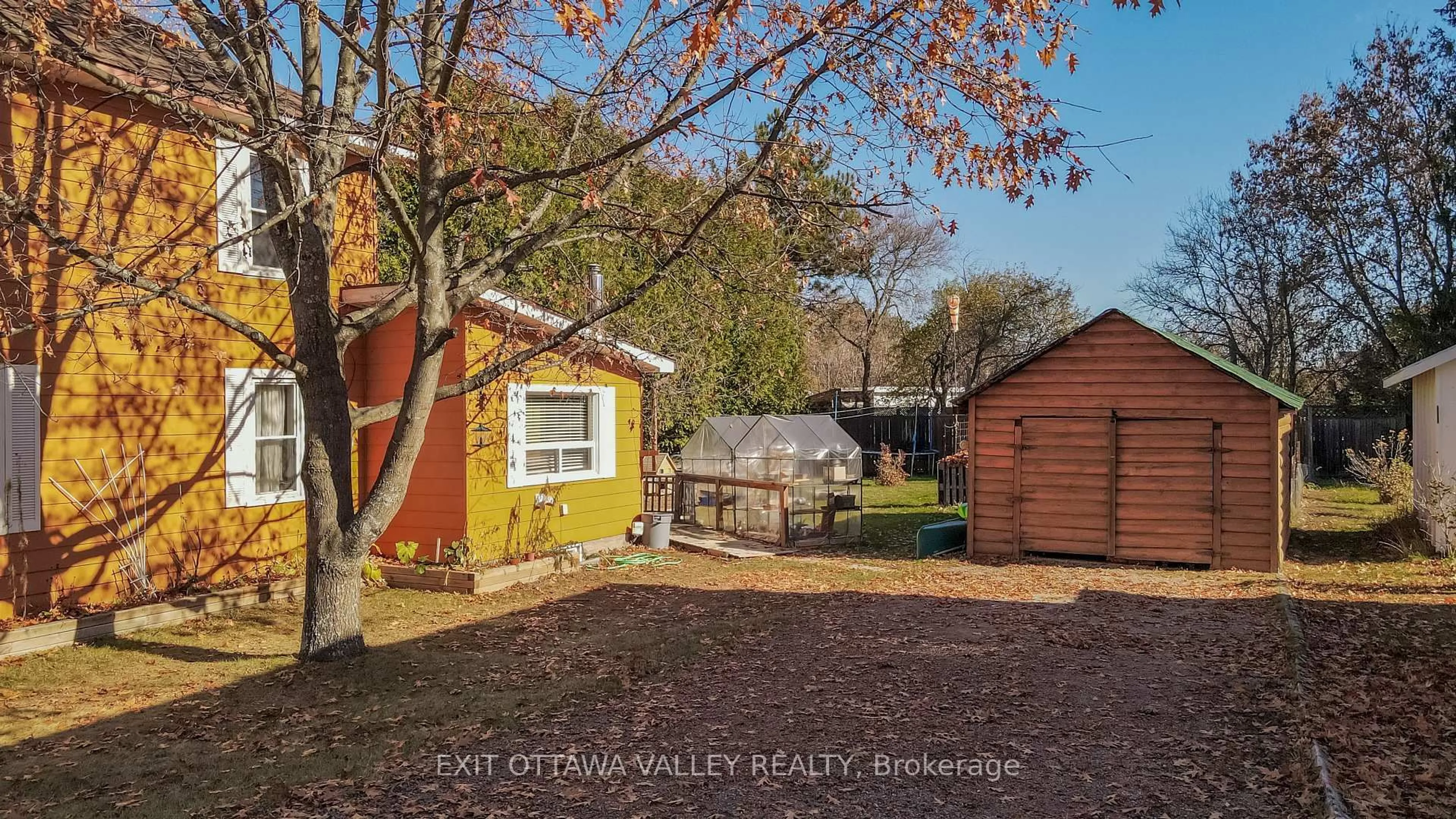 A pic from outside/outdoor area/front of a property/back of a property/a pic from drone, street for 28 Paugh Lake Rd, Barry's Bay Ontario K0J 1B0
