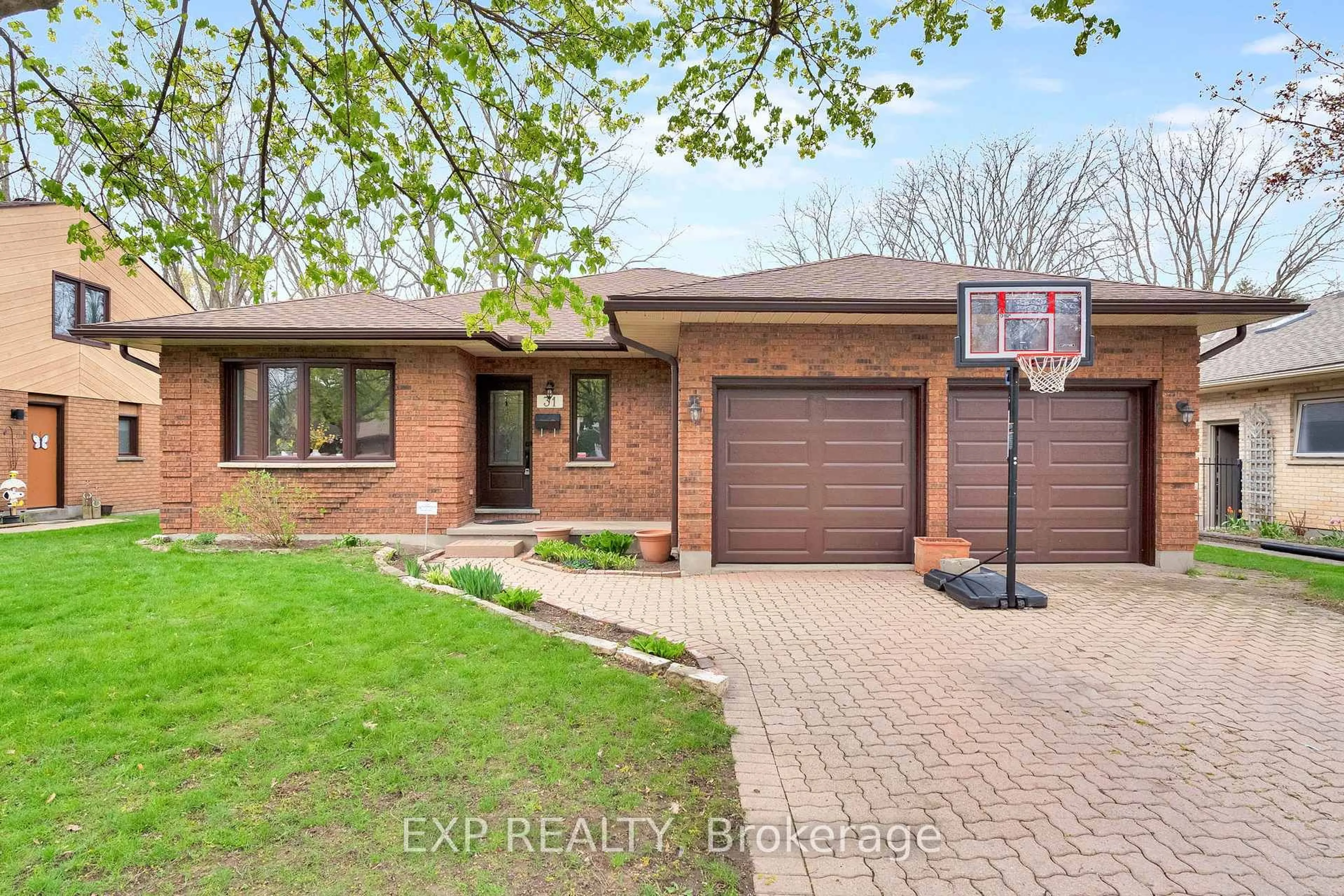 Home with brick exterior material, street for 31 Moffat Cres, London East Ontario N5W 5X2