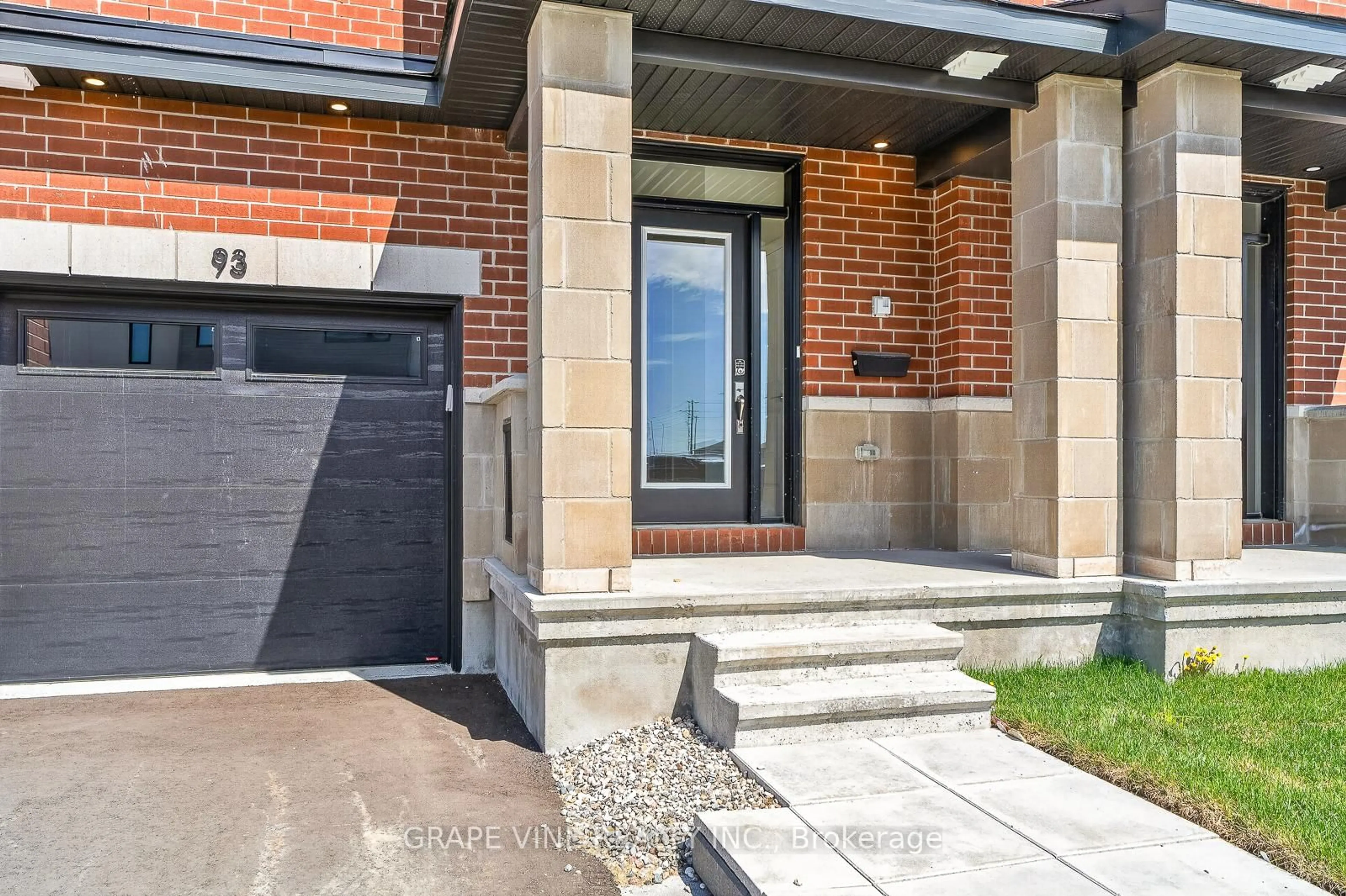 Home with brick exterior material, street for 93 San Felice Circ, Kanata Ontario K2S 2R9