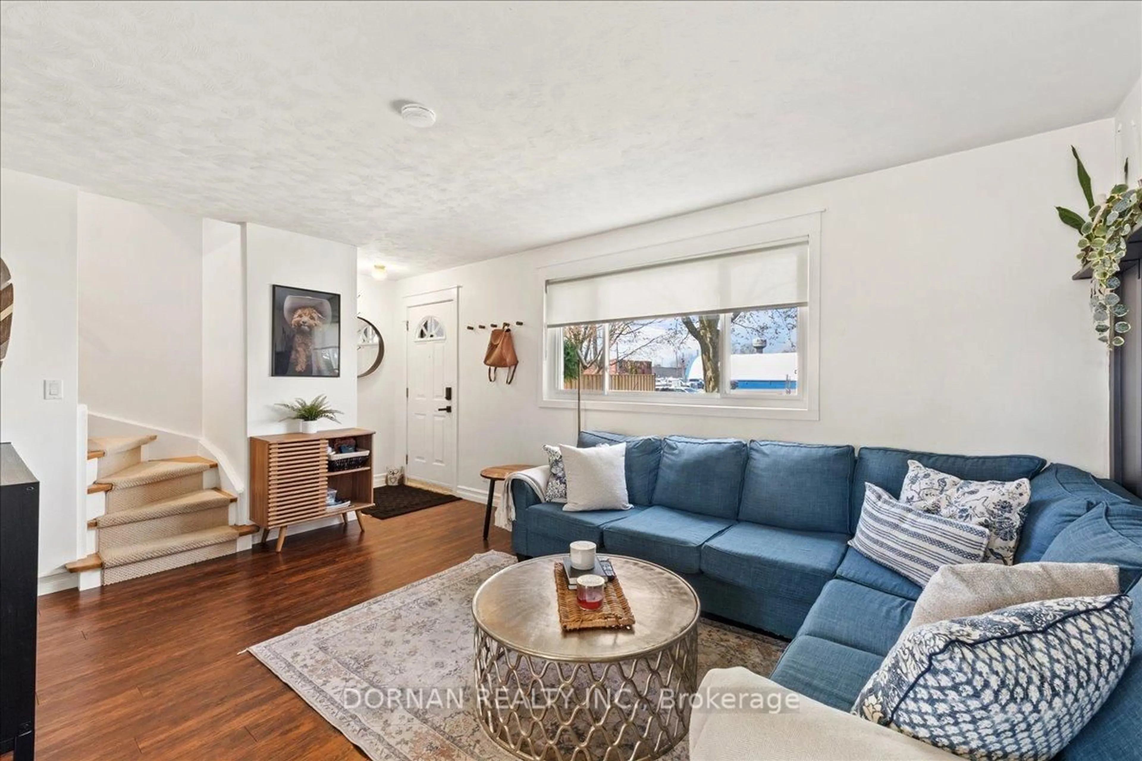Living room with furniture, unknown for 137 Furnace St #6, Cobourg Ontario K9A 2E5
