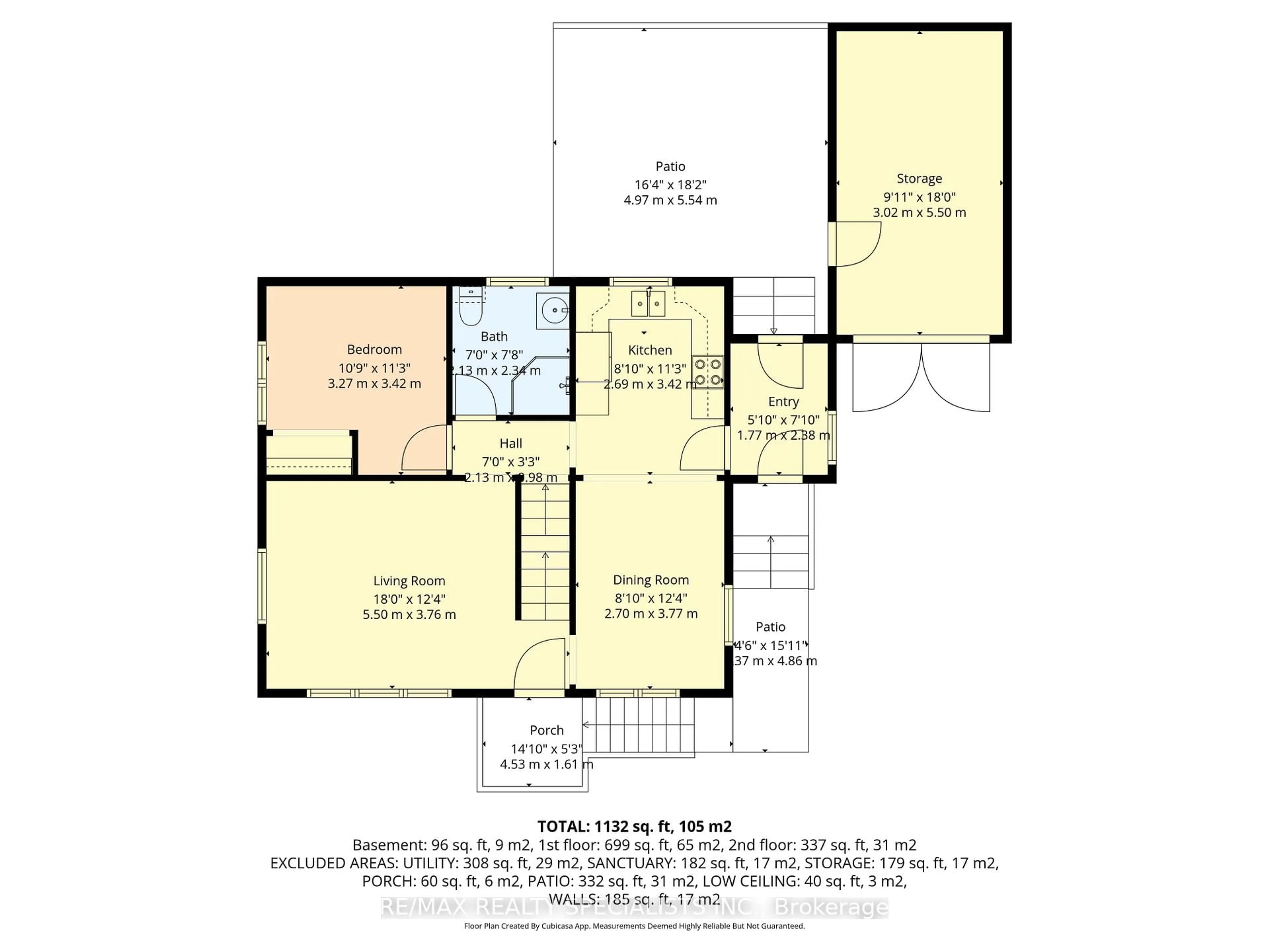 Floor plan for 196 Queen St, Centre Wellington Ontario N1M 1S7
