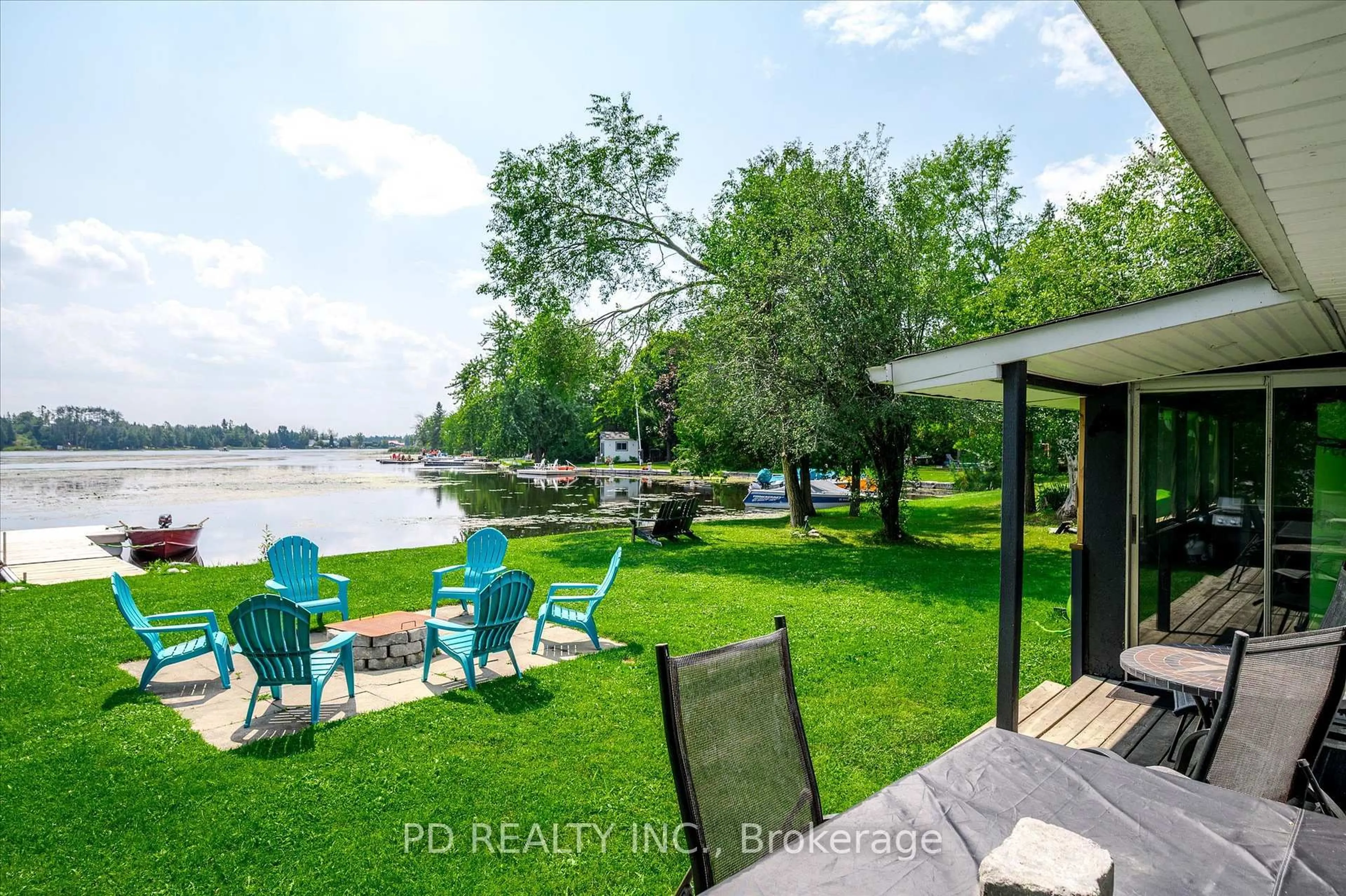 Patio, water/lake/river/ocean view for 9 Charlotte Cres, Kawartha Lakes Ontario K0L 2W0