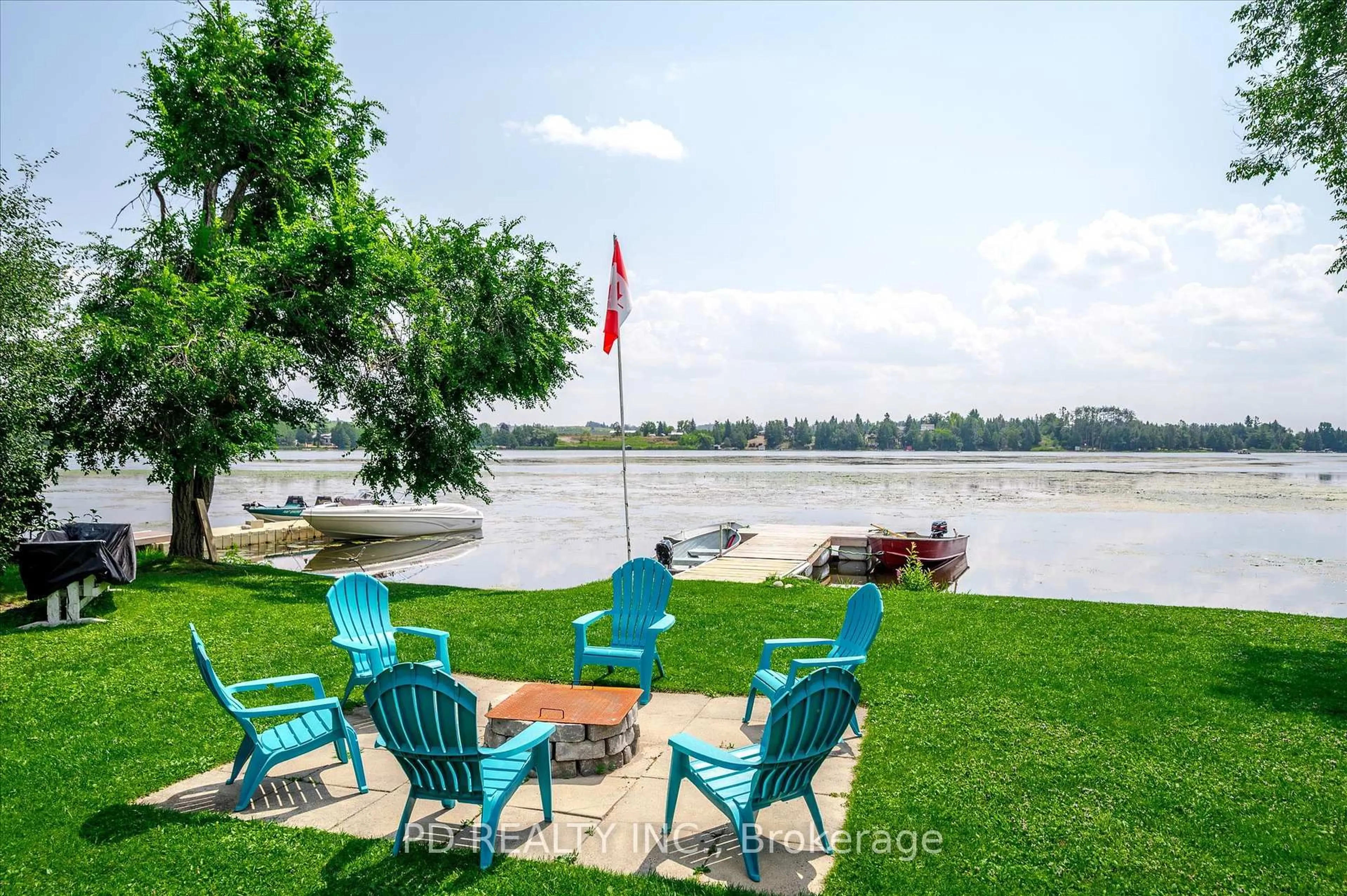 Patio, water/lake/river/ocean view for 9 Charlotte Cres, Kawartha Lakes Ontario K0L 2W0