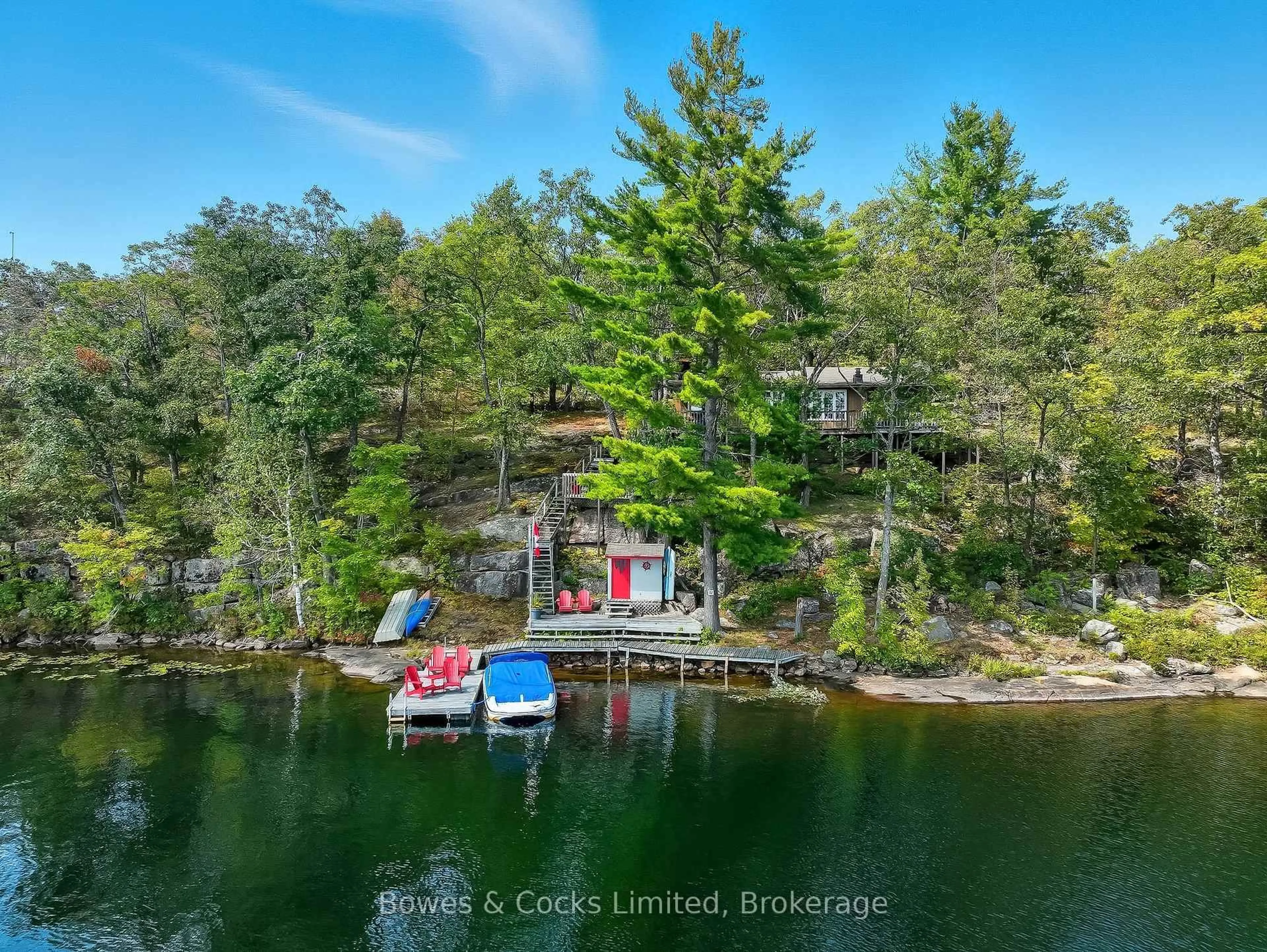A pic from outside/outdoor area/front of a property/back of a property/a pic from drone, water/lake/river/ocean view for 207 Fire Route 82, Havelock-Belmont-Methuen Ontario K0L 1Z0